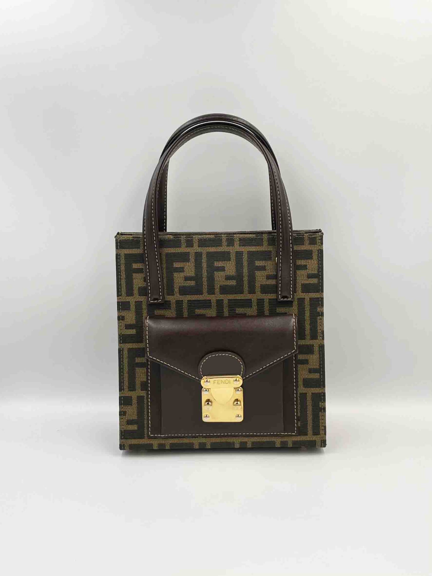 Fendi Zucca Handbag / Rank A