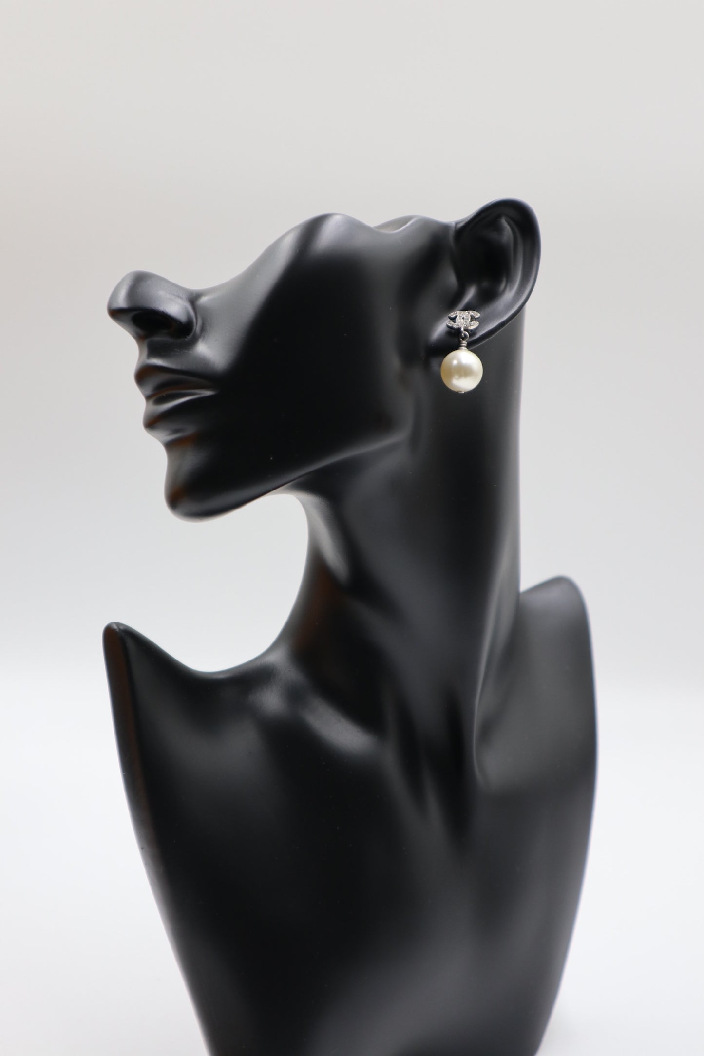 Chanel Earrings 水鑽雙C珍珠耳環/ Rank SA 250903003
