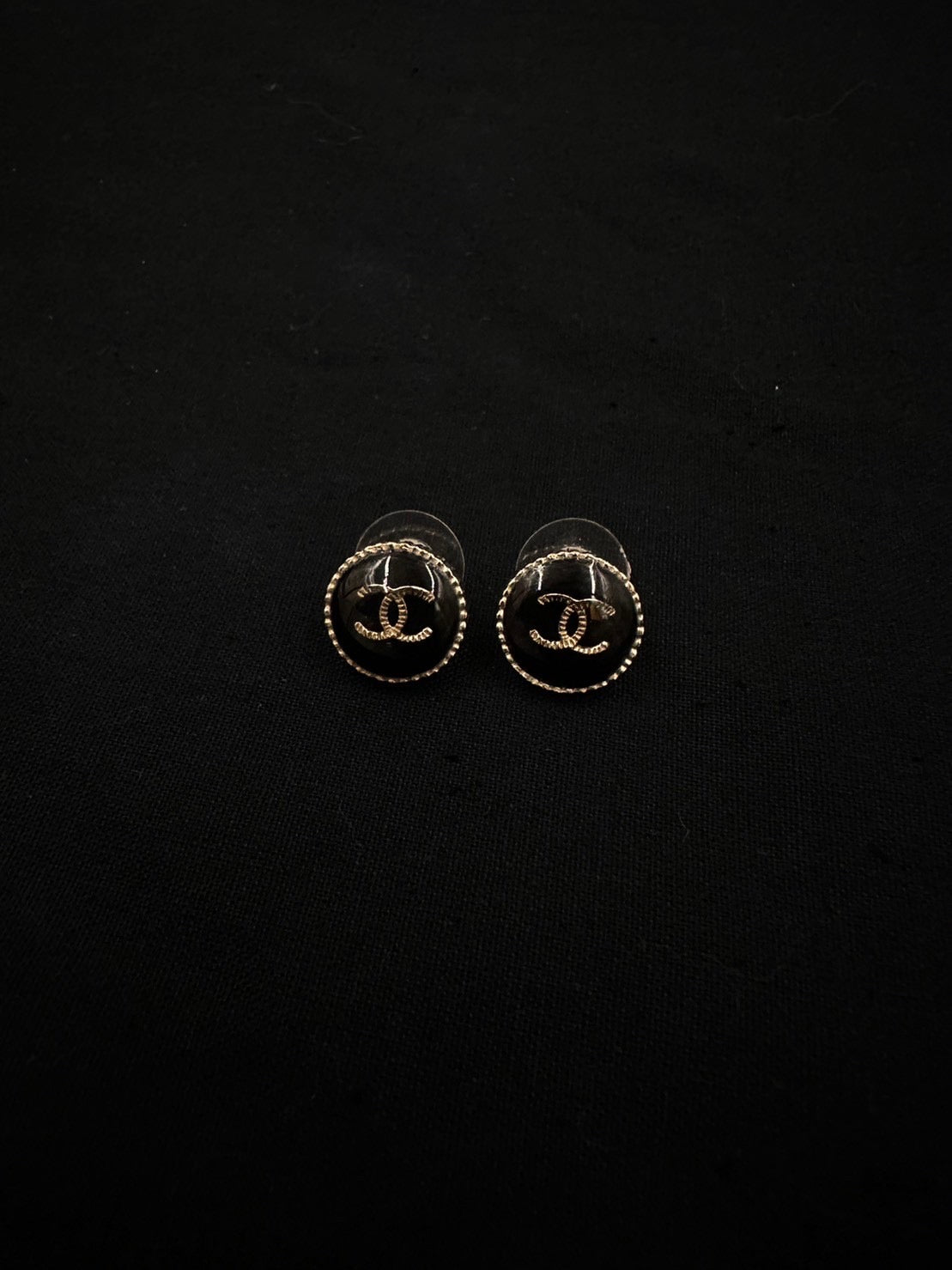 Chanel 圓型耳環 / Rank A