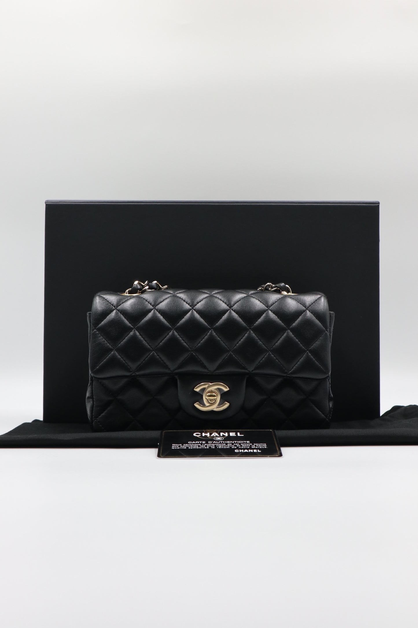 Chanel Coco mini CF 20Cm/ Rank A