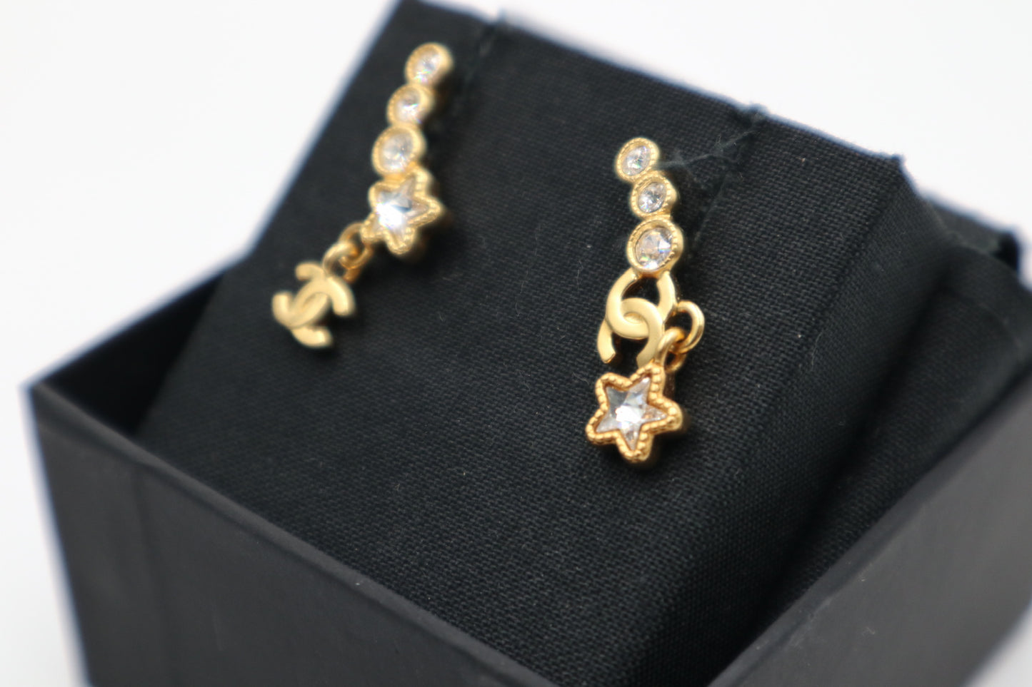 Chanel Earrings 不對稱水鑽流星耳環/ Rank SA 250926002