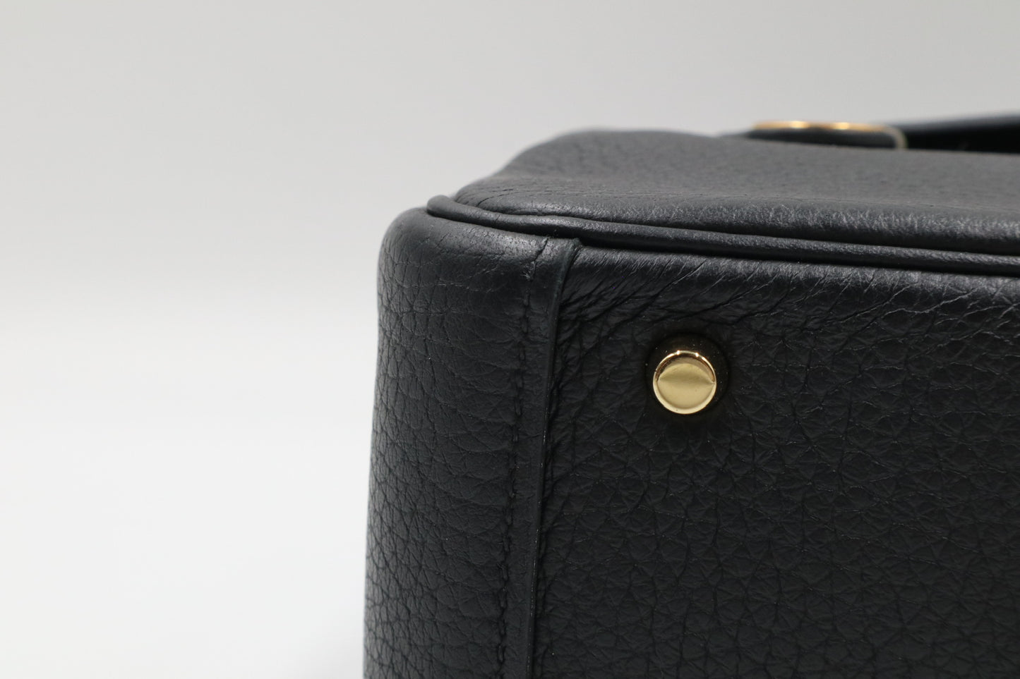 Hermes Mini Lindy 黑色 金扣 C / Rank SA 251030010