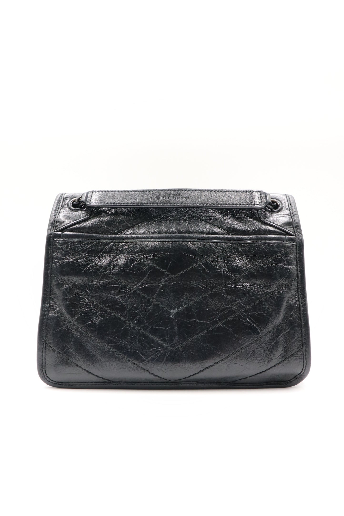 Saint Laurent niki baby 黑銀牛皮 / Rank SA 251119007