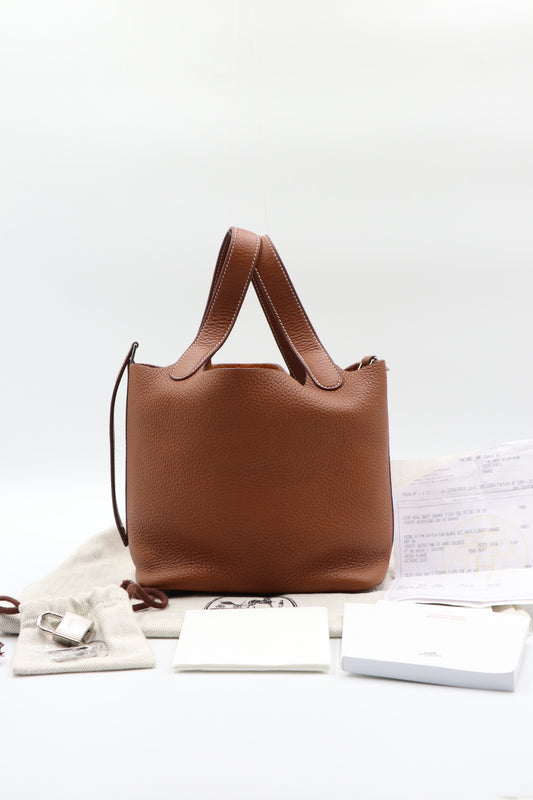Hermes mini evelyne 棕色  /Rank SA