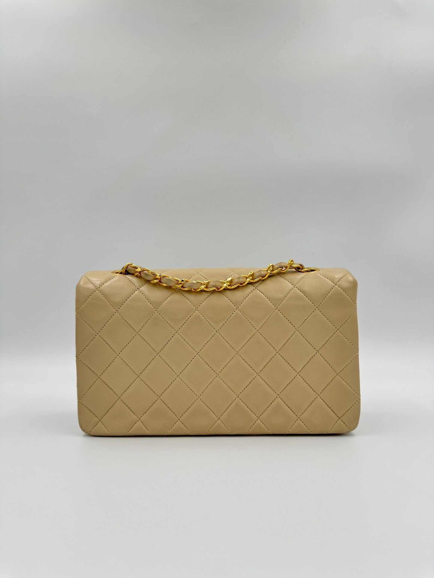 Chanel Vintage Woc 23cm 奶茶From 1991 / Rank AB 24072101