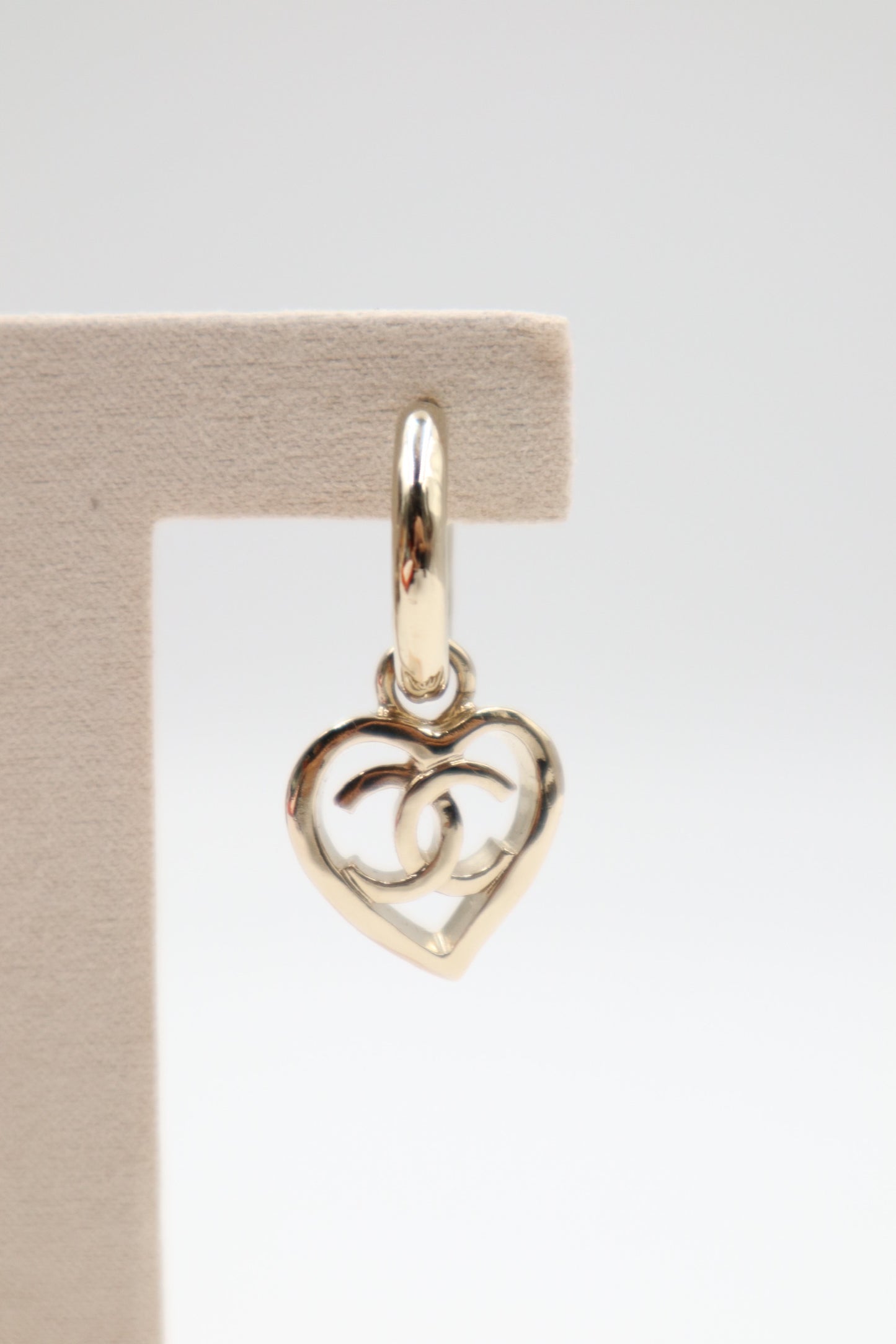 Chanel Earrings 金屬心型鏤空耳環/ Rank SA 251006002