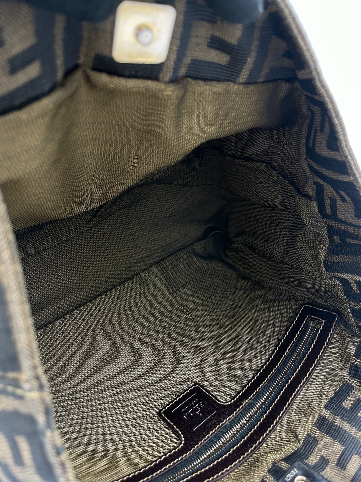 Fendi 金扣 Tote Bag / Rank SA