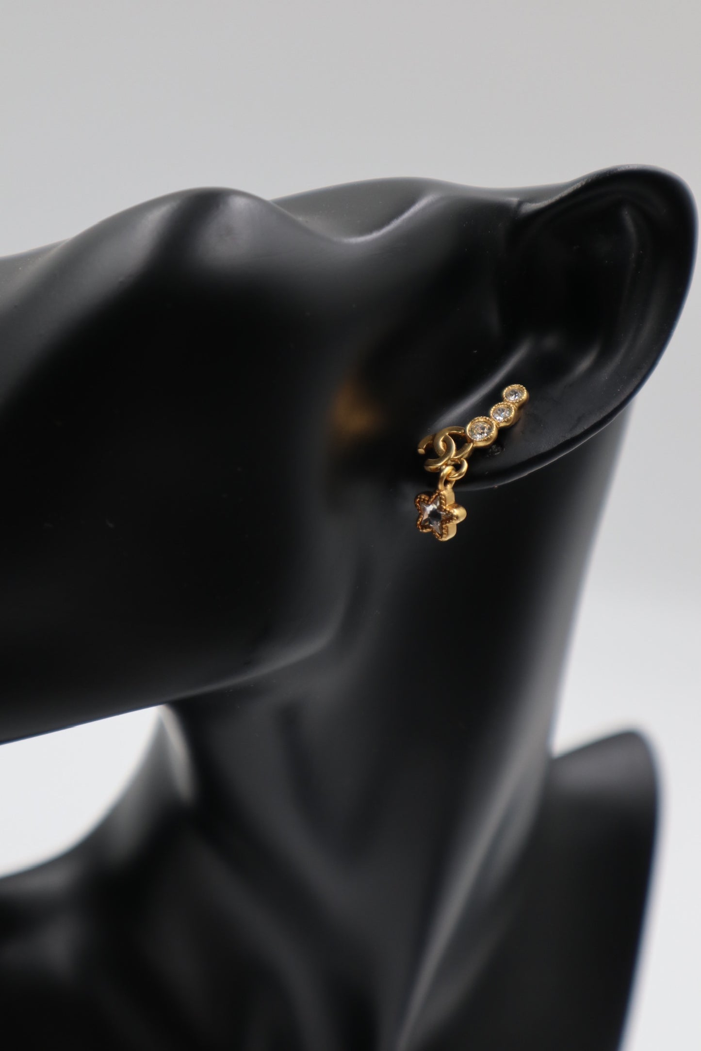 Chanel Earrings 不對稱水鑽流星耳環/ Rank SA 250926002