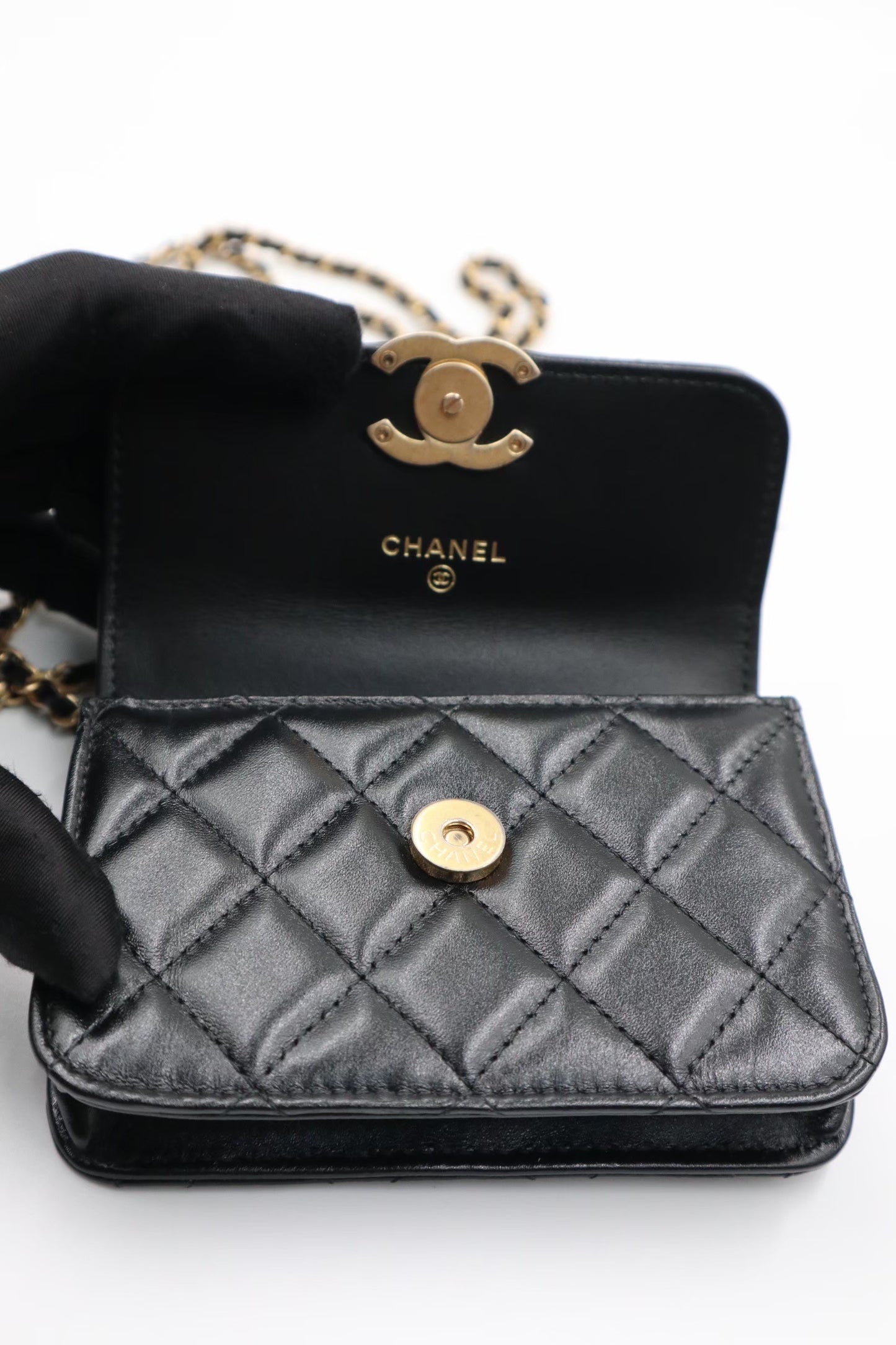 Chanel 雙金球 mini woc / Rank SA 250724002 同款預購