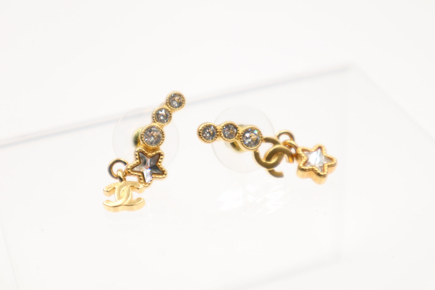 Chanel Earrings 不對稱水鑽流星耳環/ Rank SA 250926002