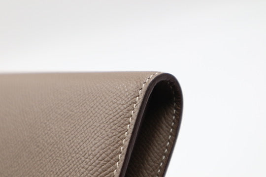Hermes Kelly Wallet Gray長夾 灰/ Rank SA 250811007
