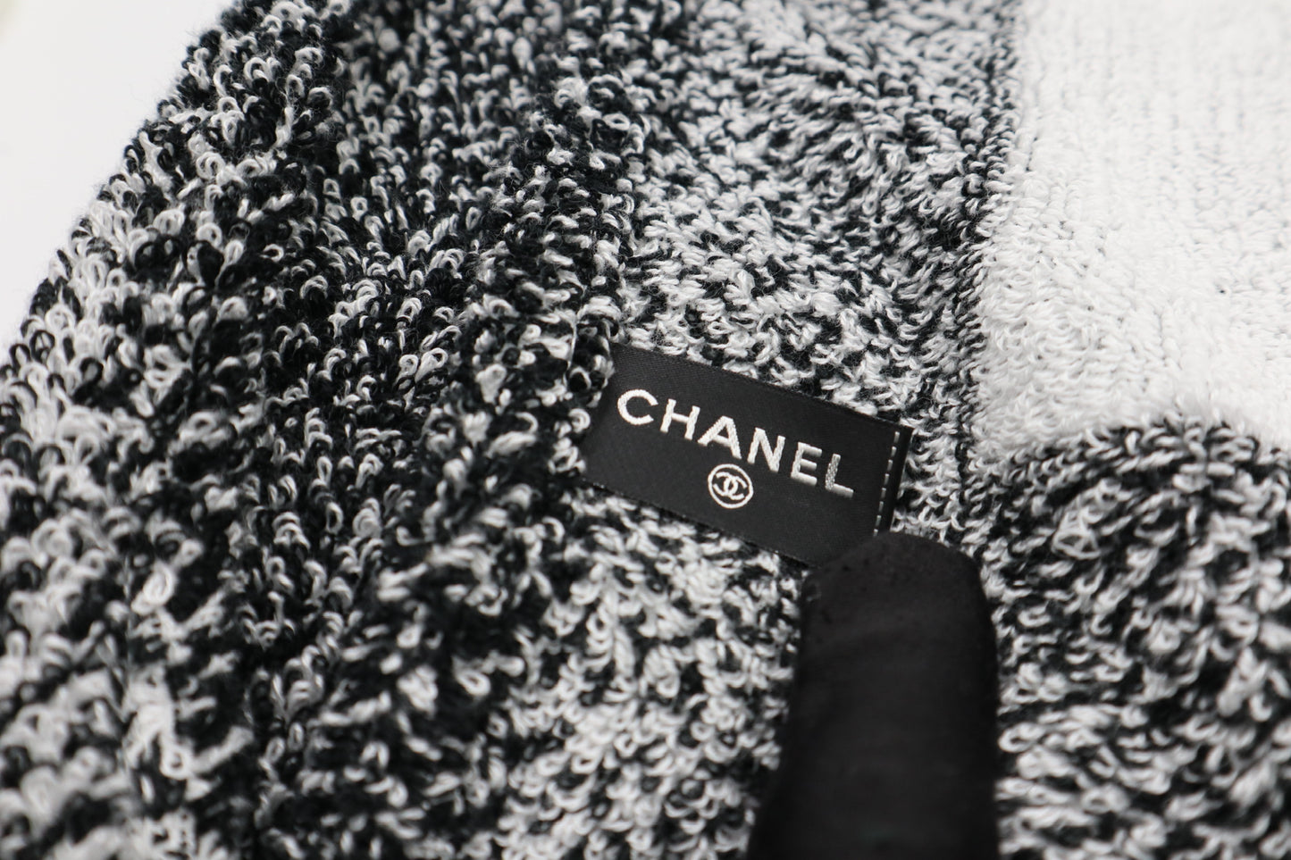 Chanel  沙灘包 2way 黑灰色 / Rank SA 250928003