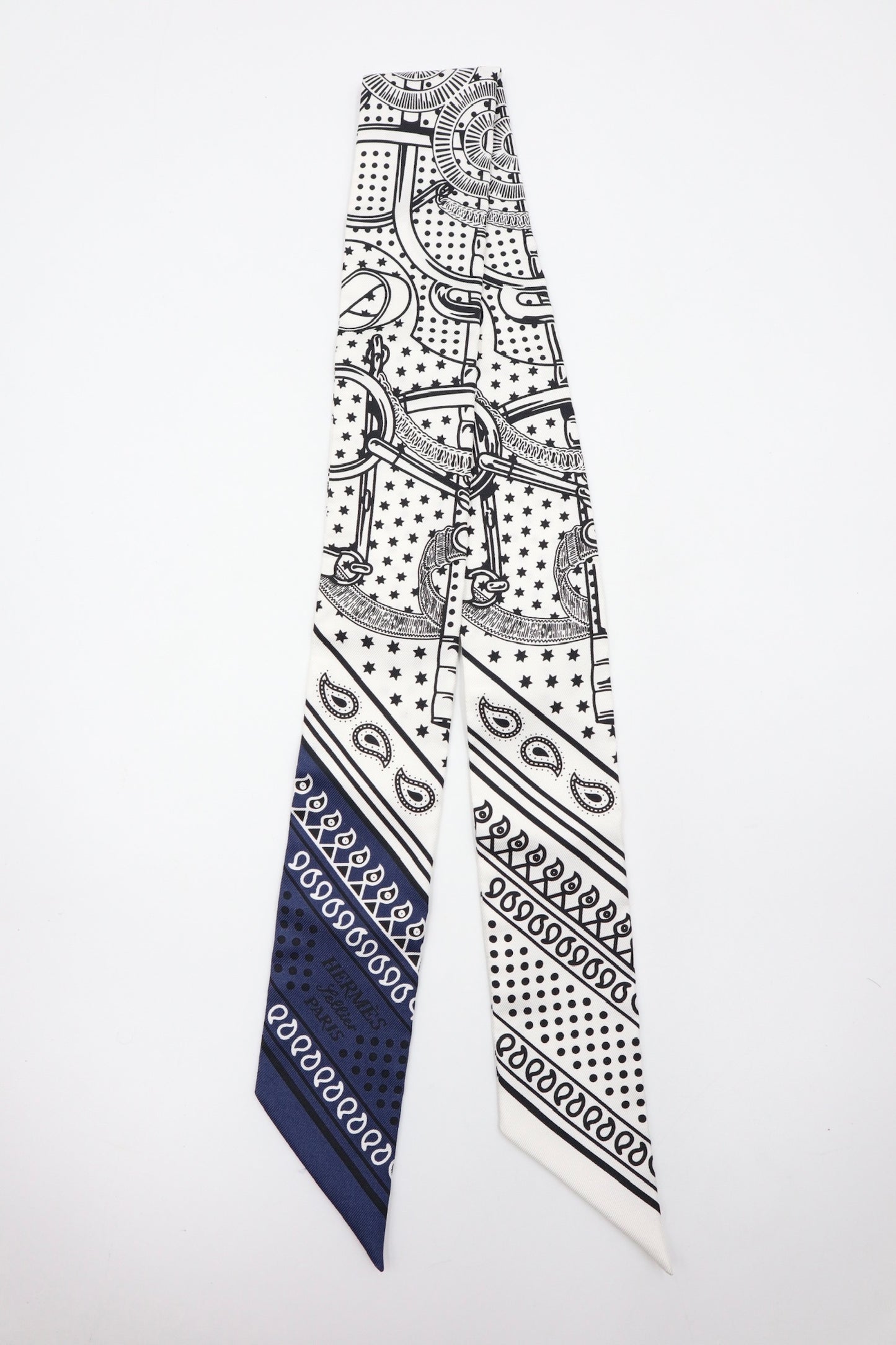 Hermes d’Or Bandana Twilly絲巾 / Rank Ｎ 全新 251009005