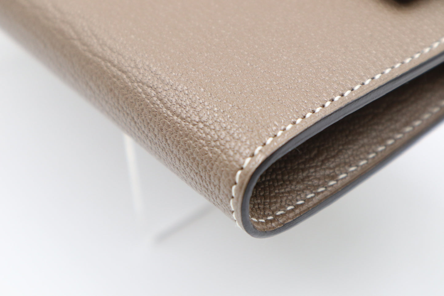 Hermes Kelly Wallet Gray長夾 灰/ Rank SA 251119006