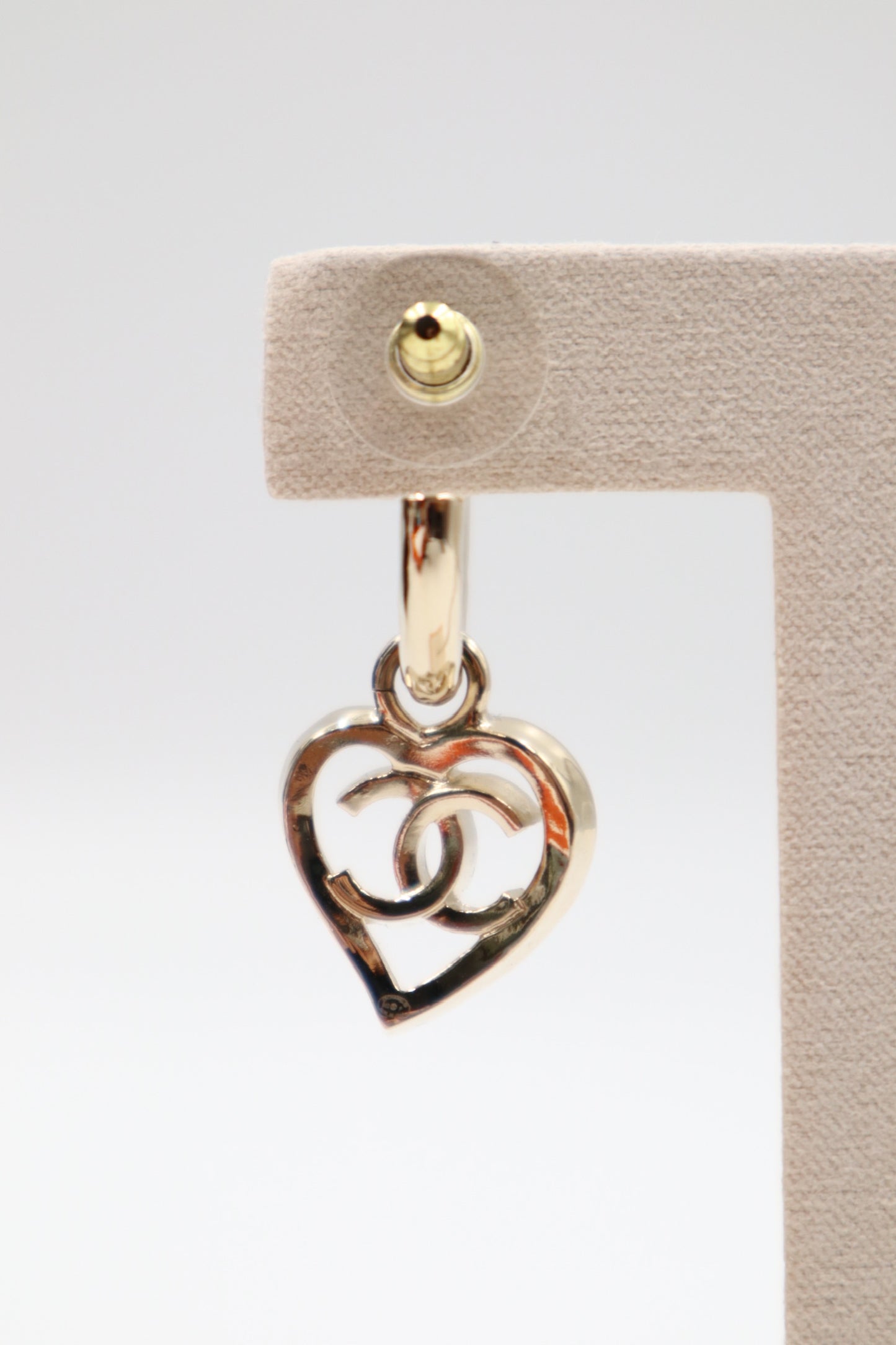 Chanel Earrings 金屬心型鏤空耳環/ Rank SA 251006002