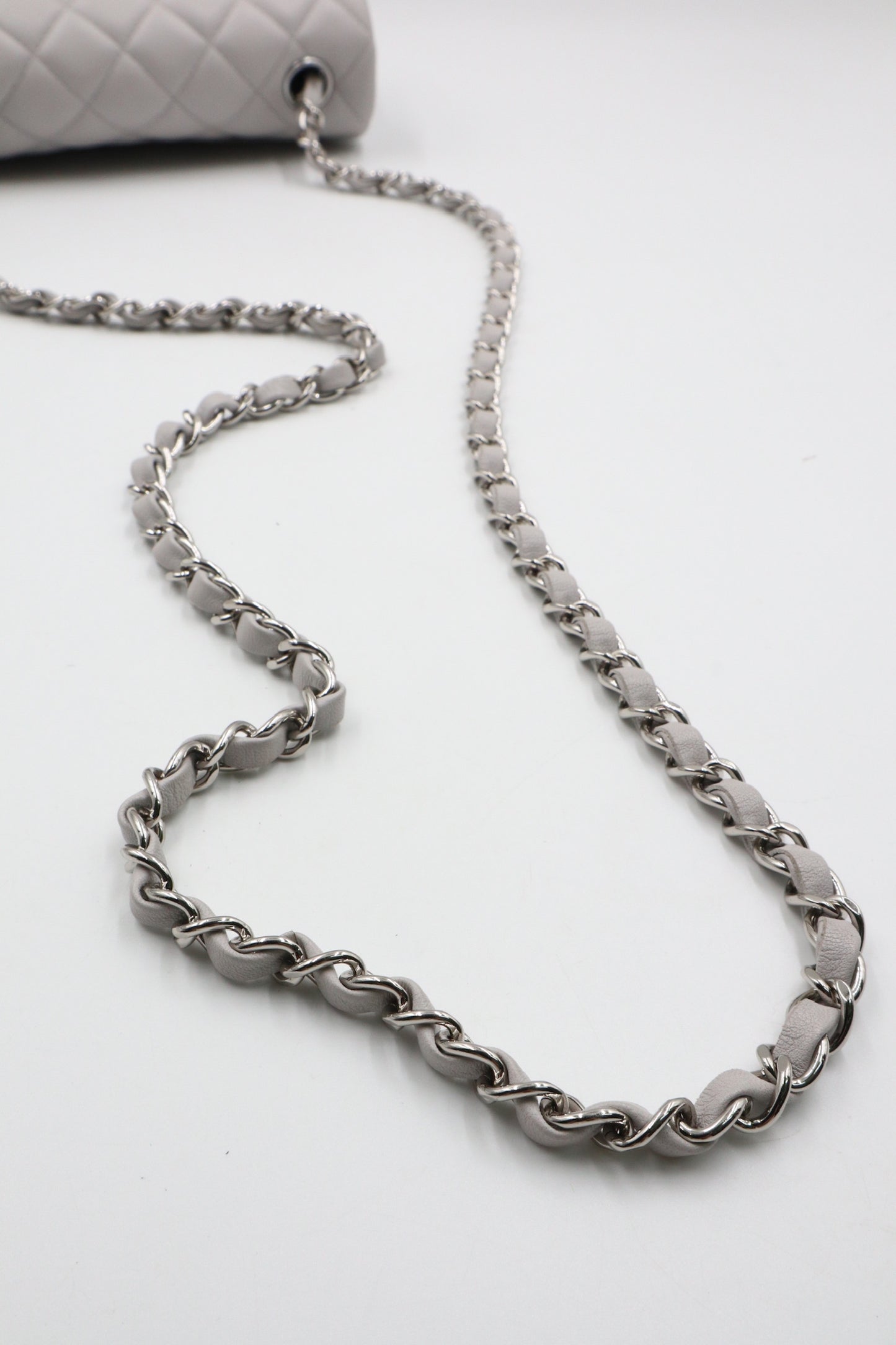 Chanel Mini CF 鼠尾草灰銀扣 / Rank SA 251030002