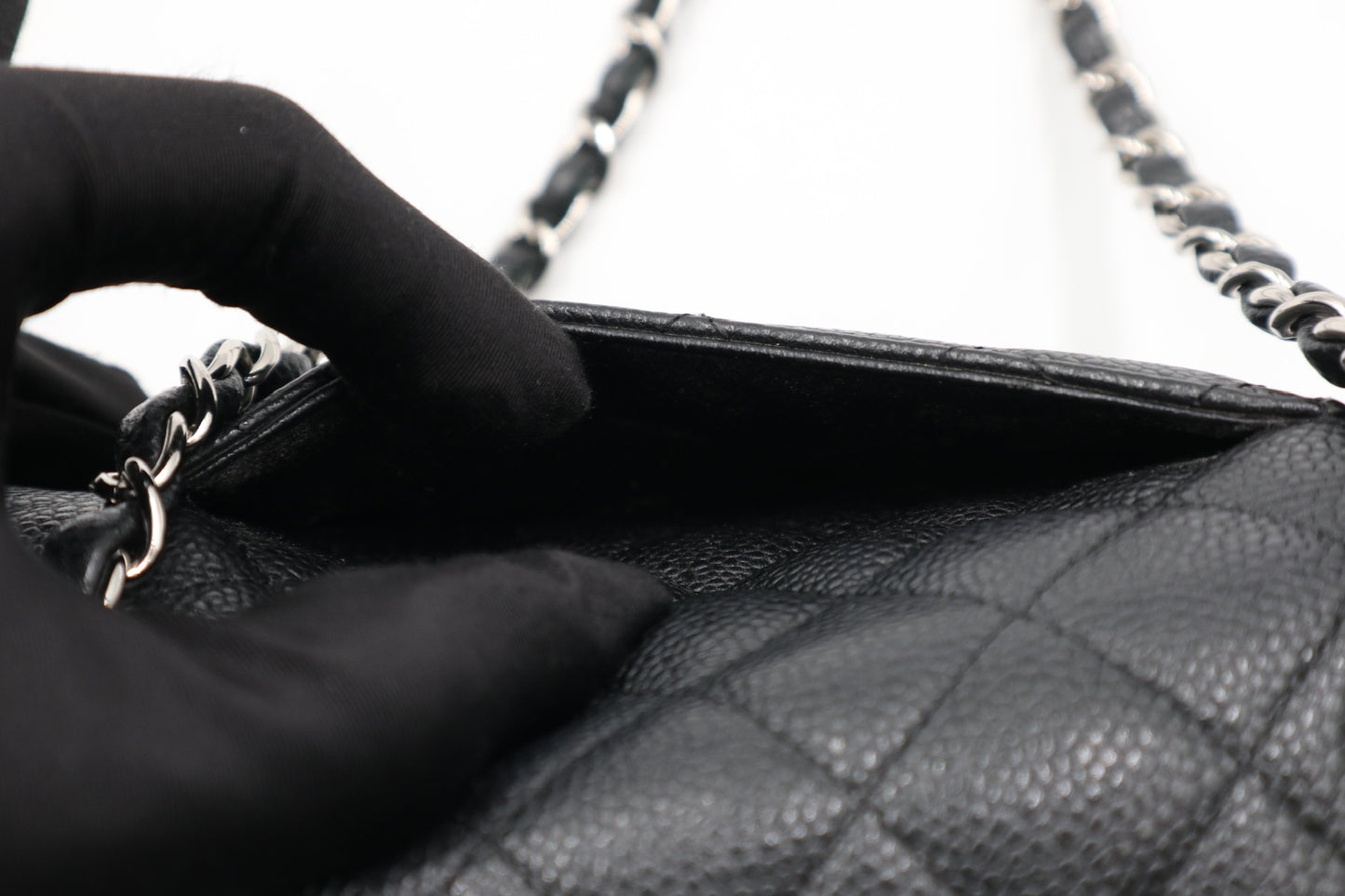 Chanel Mini cf 荔枝皮20cm小包/ Rank SA 25060101