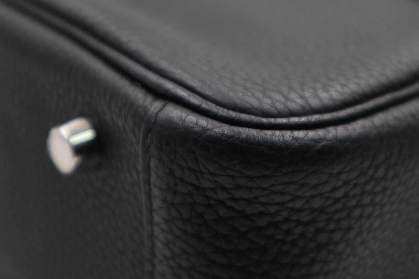 Hermes Lindy 30 黑銀色 銀扣 C / Rank SA 250909001