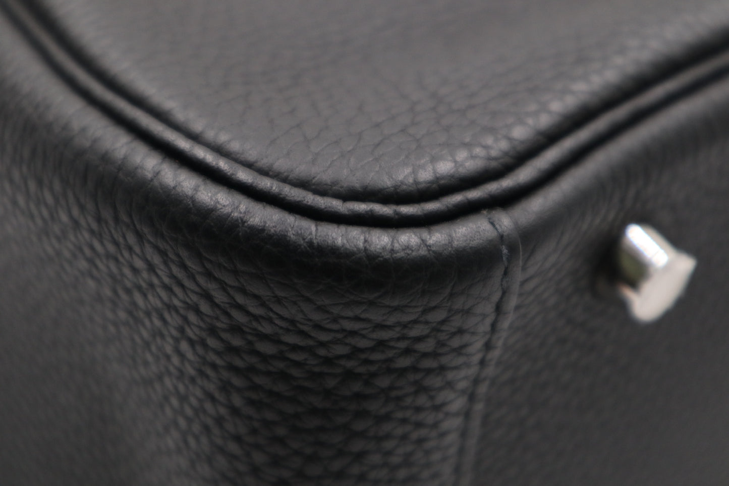 Hermes Lindy 30 黑銀色 銀扣 C / Rank SA 250909001