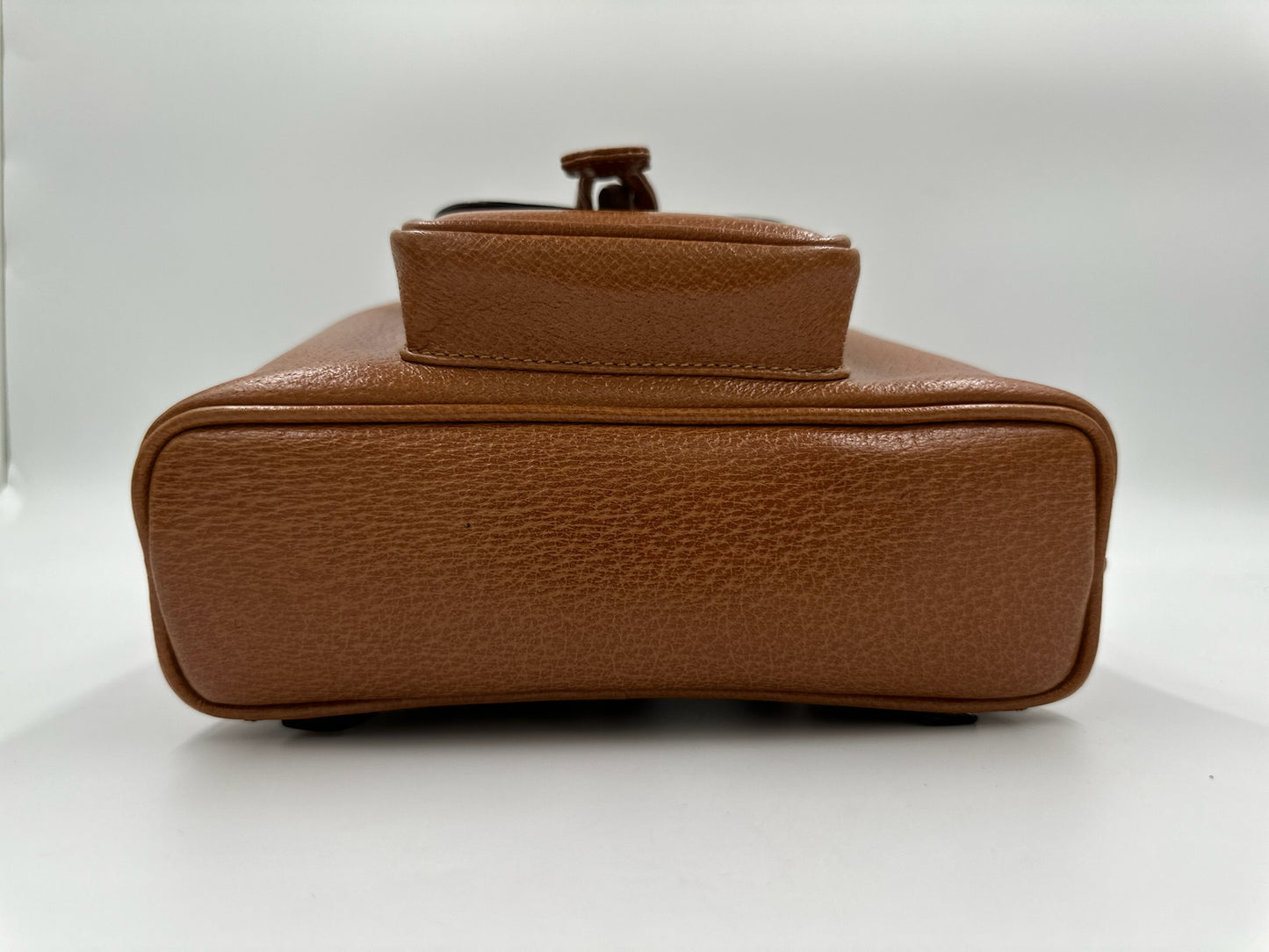 Gucci 復古焦糖竹節後背包 backpack bag / Rank A S240411004