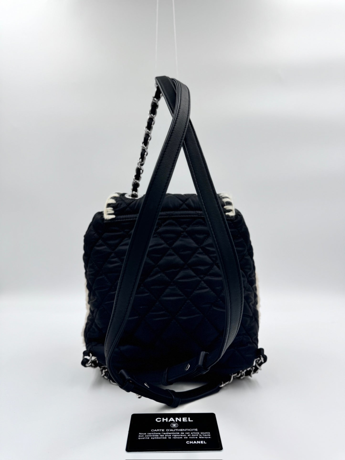 Chanel backpack white/ Rank A
