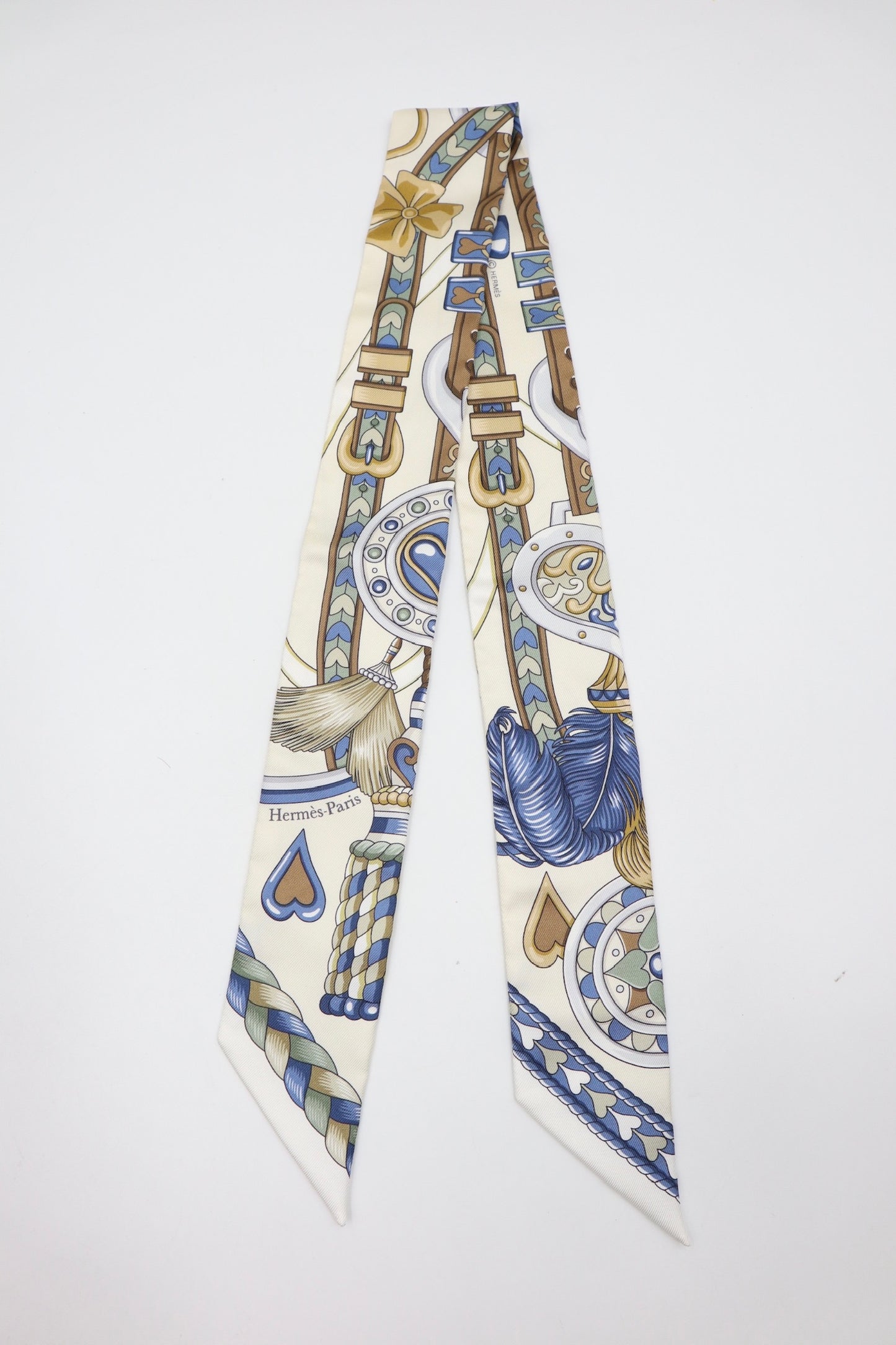Hermes de Coeur Twilly絲巾 / Rank N 全新 251009006