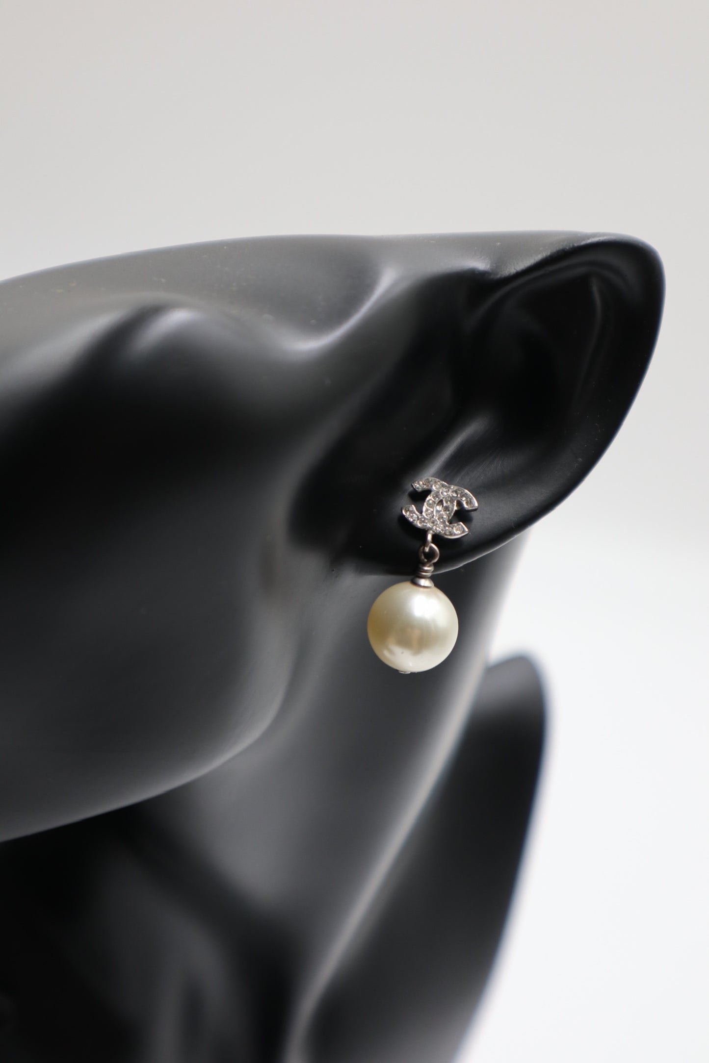 Chanel Earrings 水鑽雙C珍珠耳環/ Rank SA 250903003