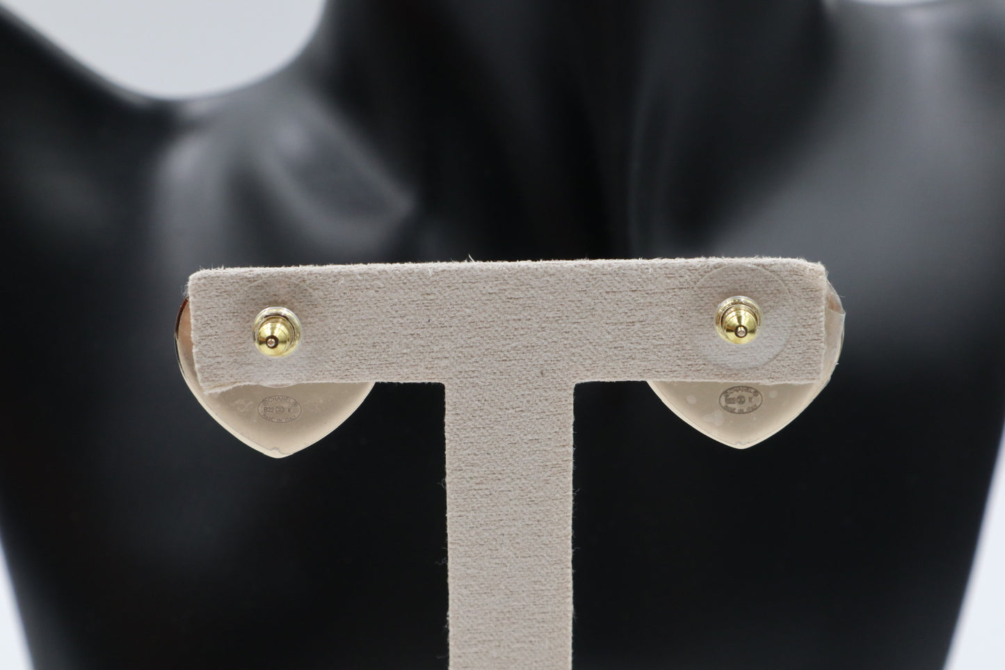 Chanel Earrings 黑金羊皮愛心耳環/ Rank SA 251027002