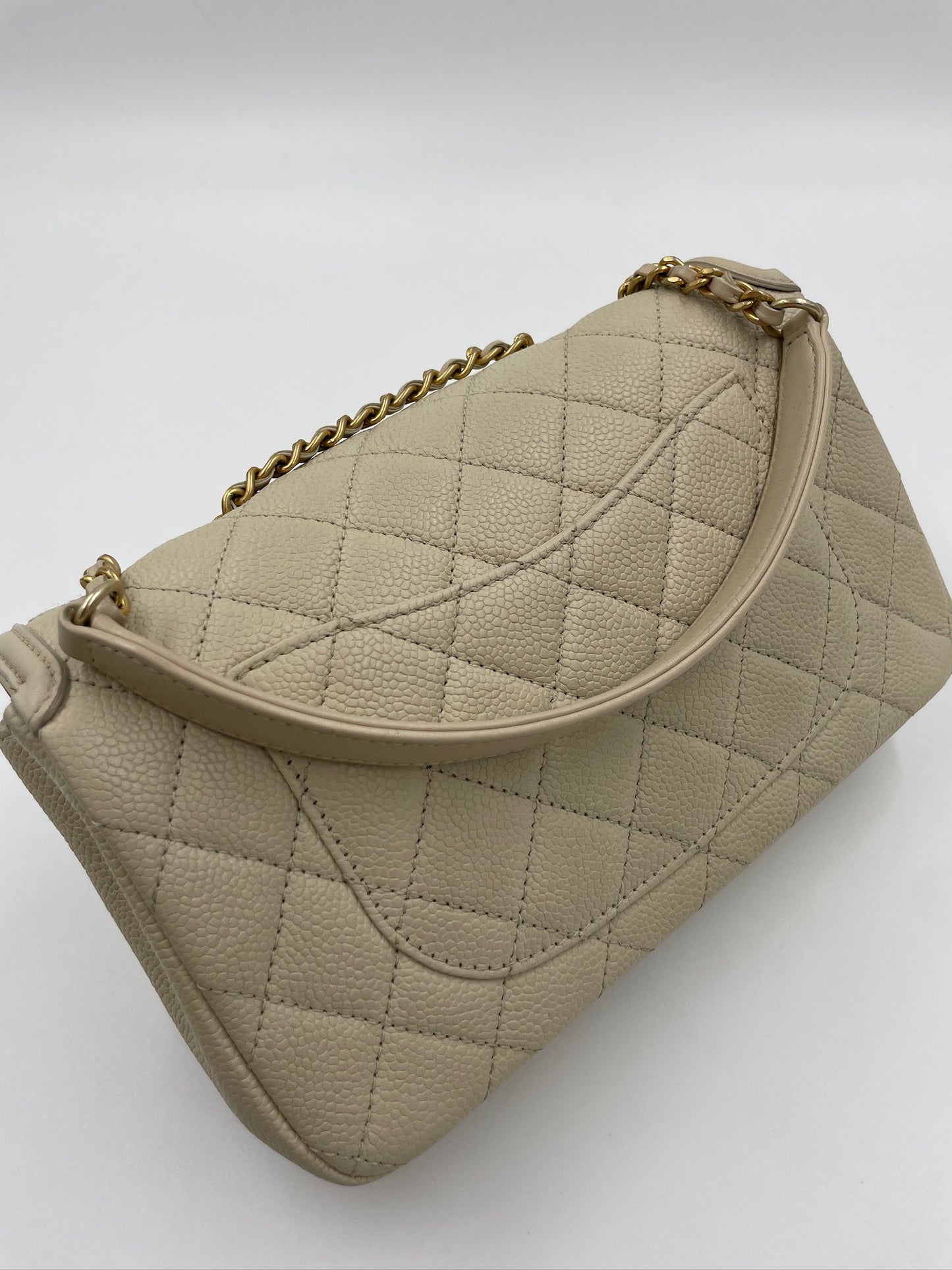 Chanel Boy Woc 奶茶色 / Rank SA