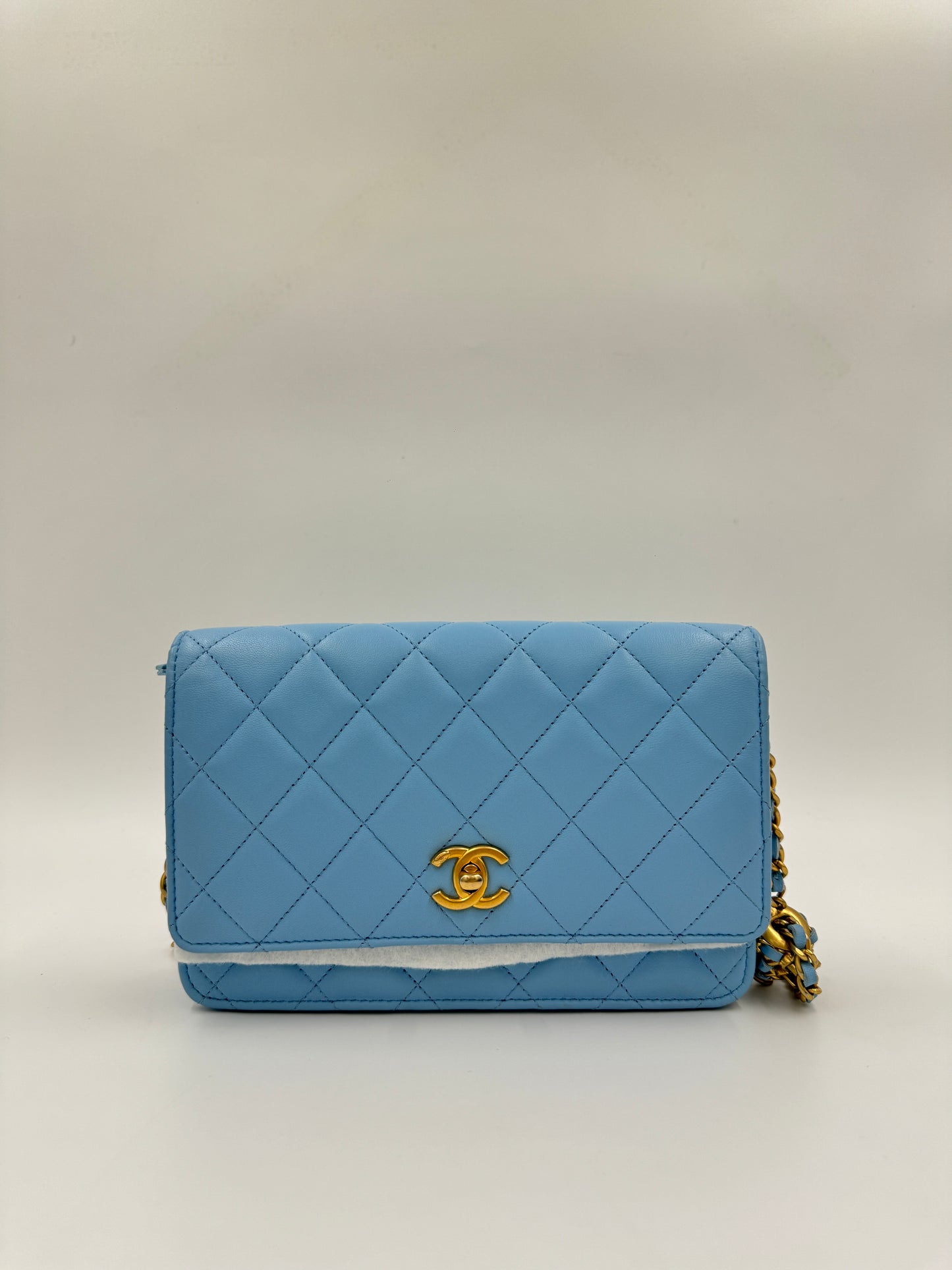 Chanel  Woc金球水藍色  /  Rank SA 24072502