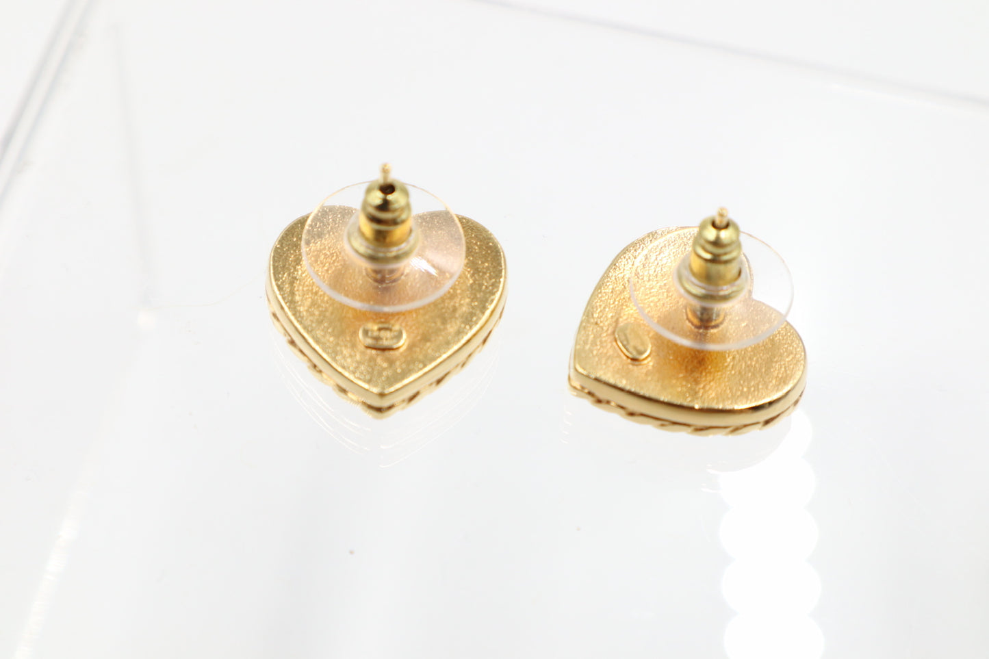 Chanel Earrings 24P牛仔藍愛心耳環/ Rank SA 251116002