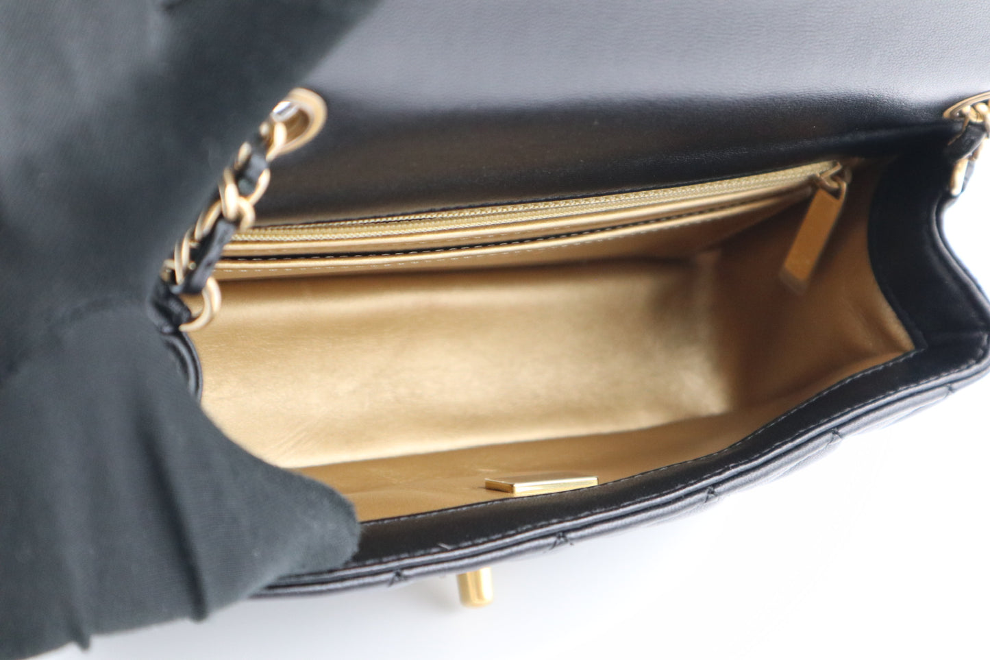 Chanel Mini cf 20cm 金球 / Rank N