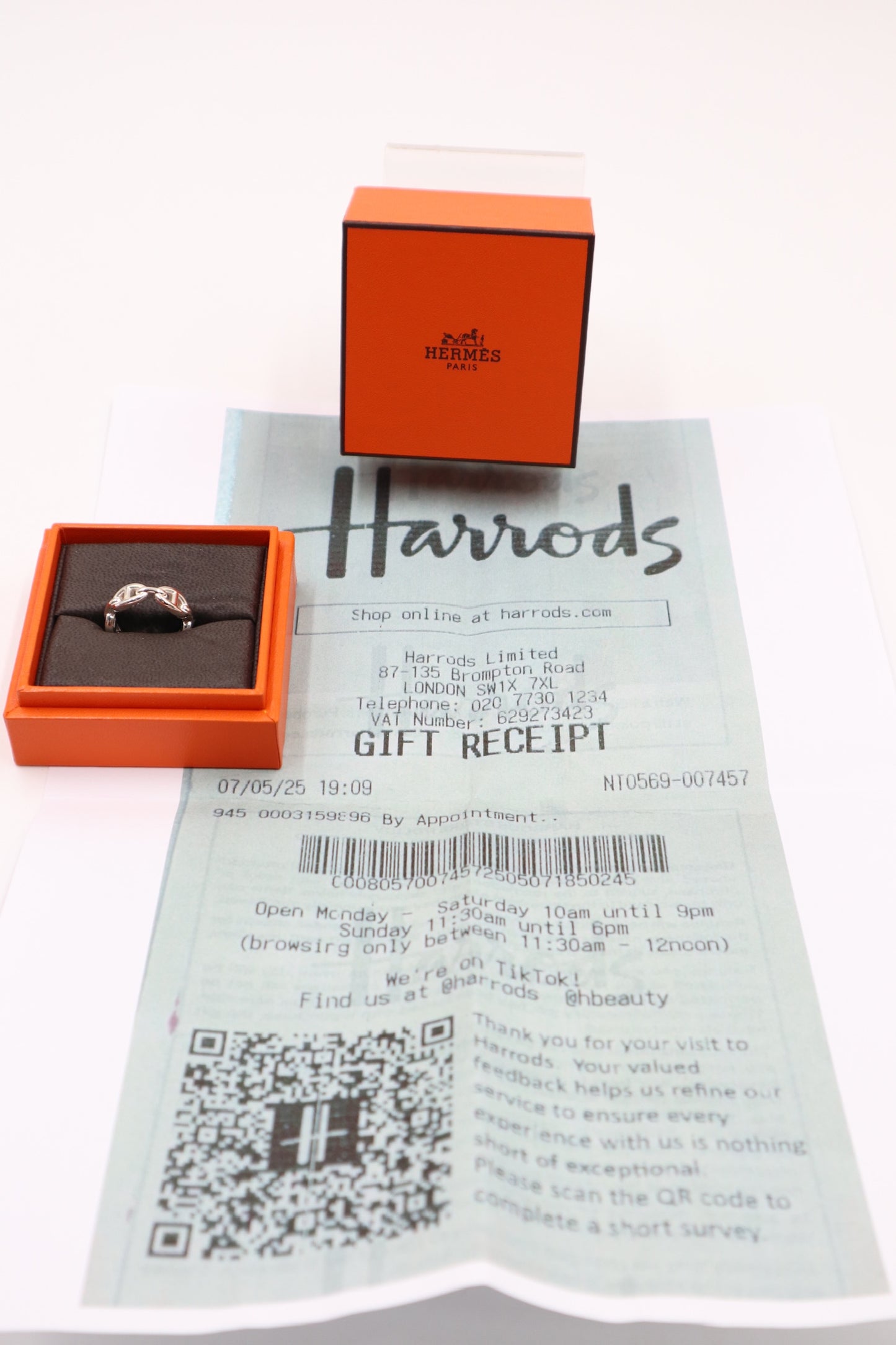 Hermes 戒指 豬鼻子 / Rank N 250811001 預購