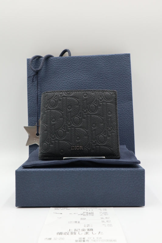 Dior Gravity 對折零錢袋短夾 / Rank N全新 251127005