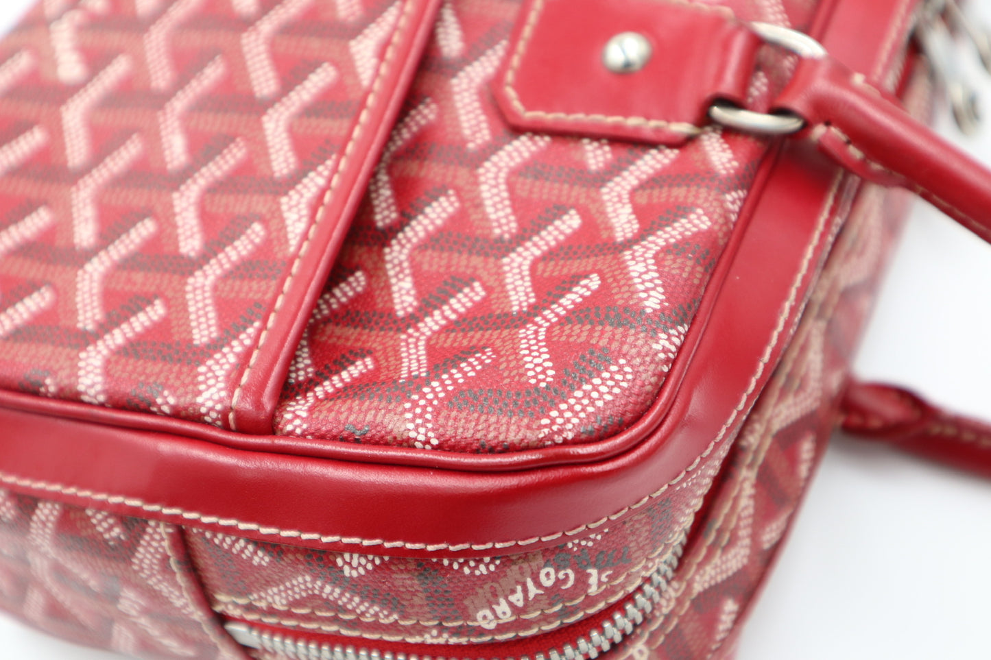 Goyard Tote Bag Red / Rank A