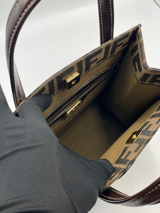 Fendi Zucca Handbag / Rank A