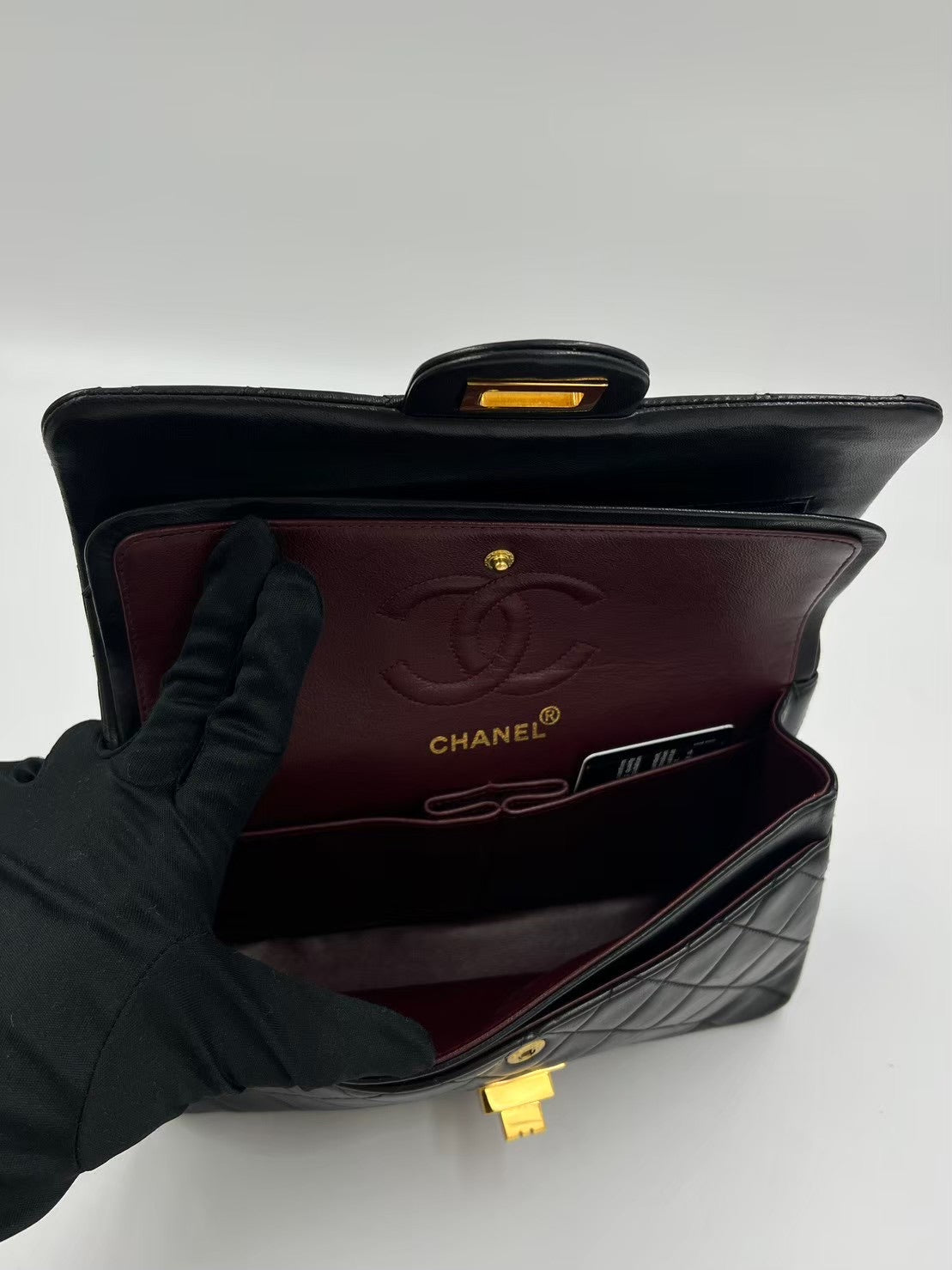 Chanel 2.55 Lambskin Small Gold  / Rank SA