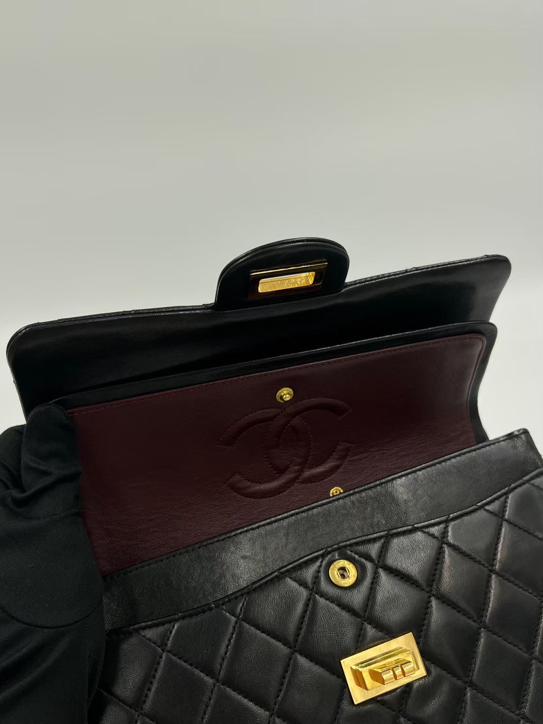 Chanel 2.55 Lambskin Small Gold  / Rank SA