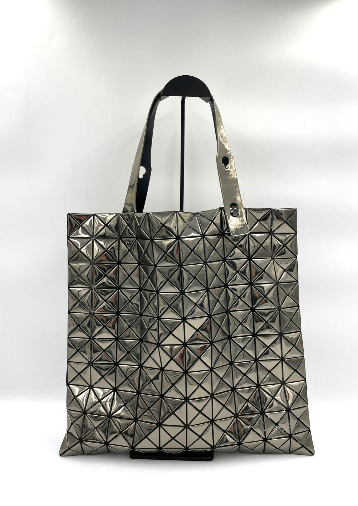 ISSEY MIYAKE 灰銀色鏡面包/Rank SA