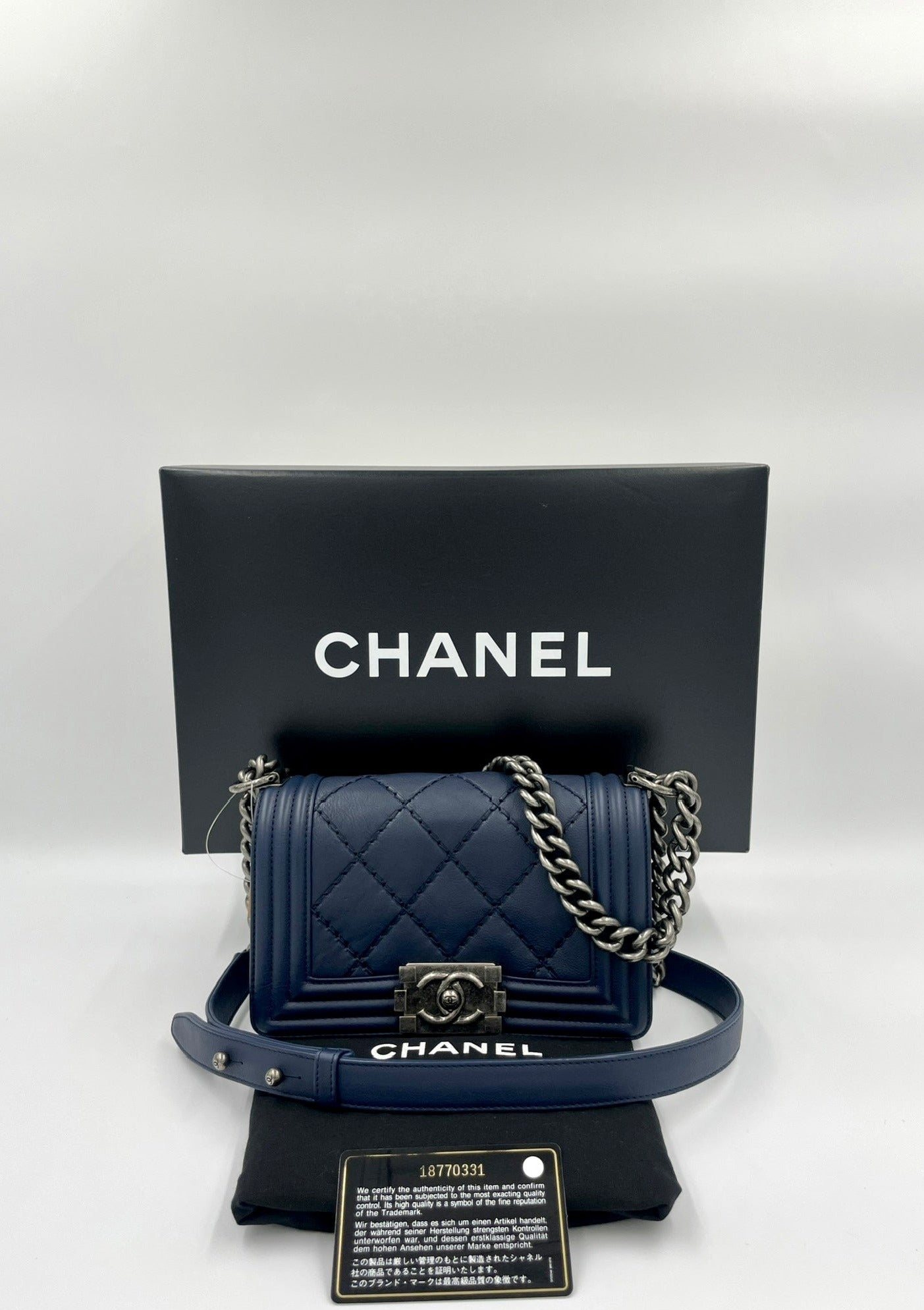Chanel Leboy Small - Blue  / Rank SA