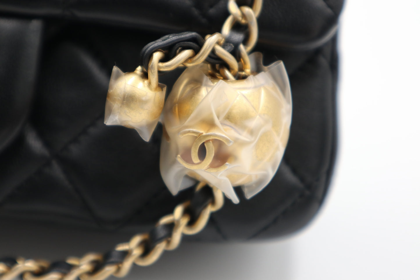 Chanel Mini cf 20cm 金球 / Rank N