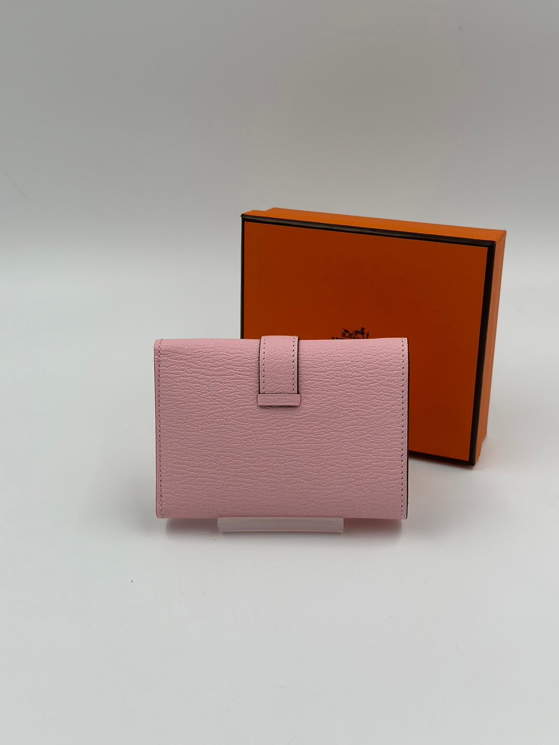 Hermes Bearns Wallet Pink / Rank N