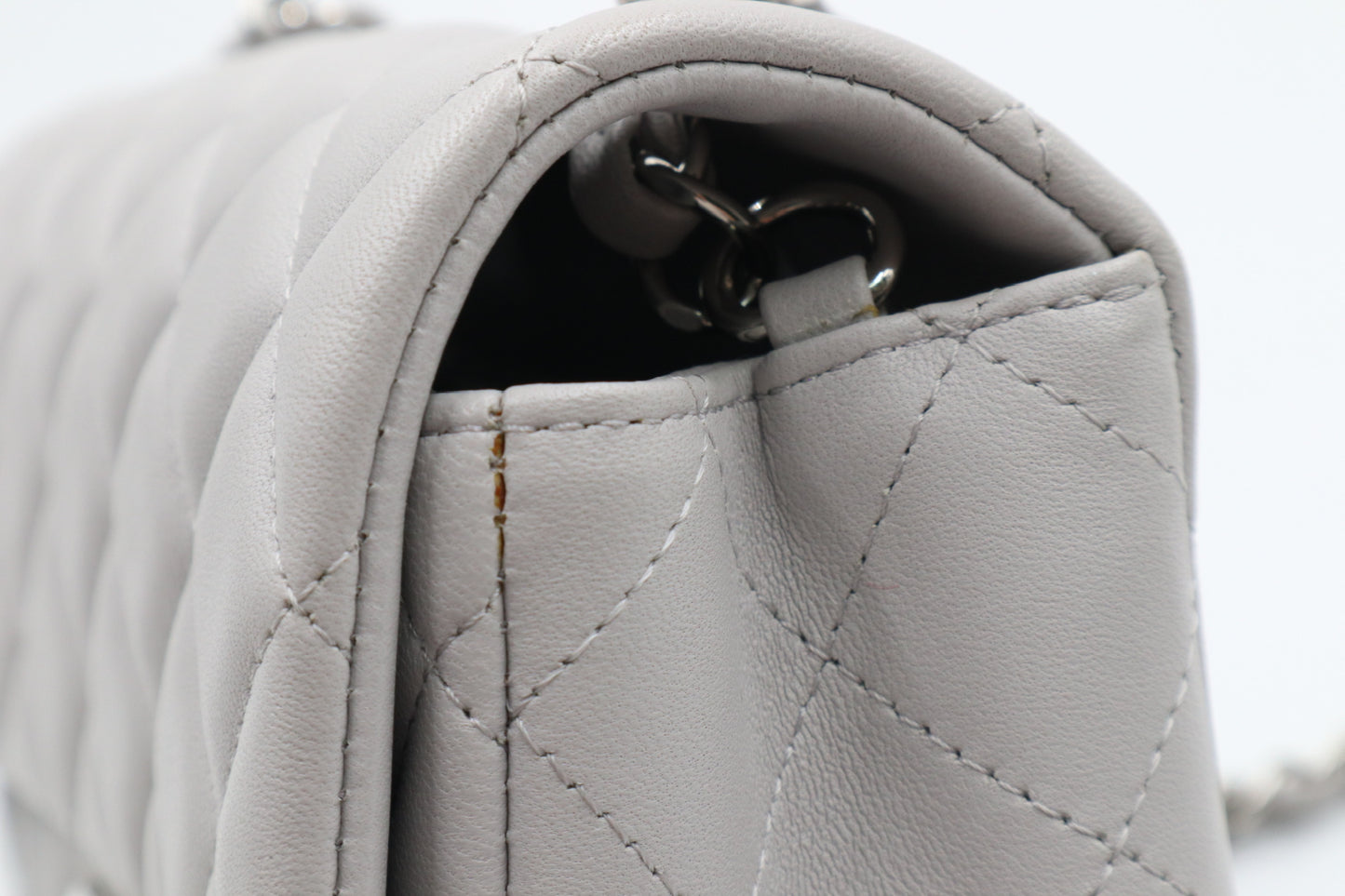 Chanel Mini CF 鼠尾草灰銀扣 / Rank SA 251030002