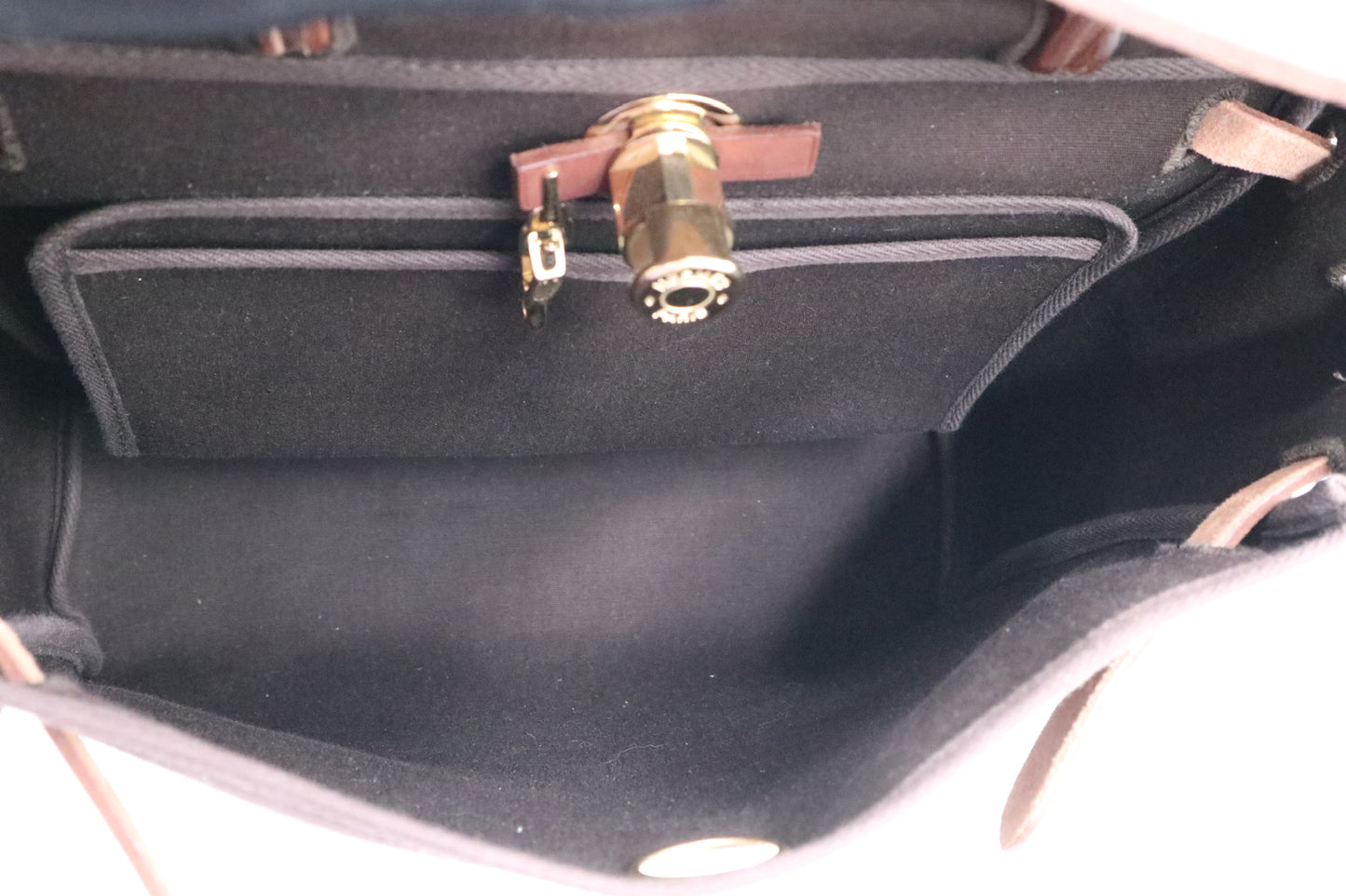 Hermes Herbag 31 棕色 / Rank A 2024092601