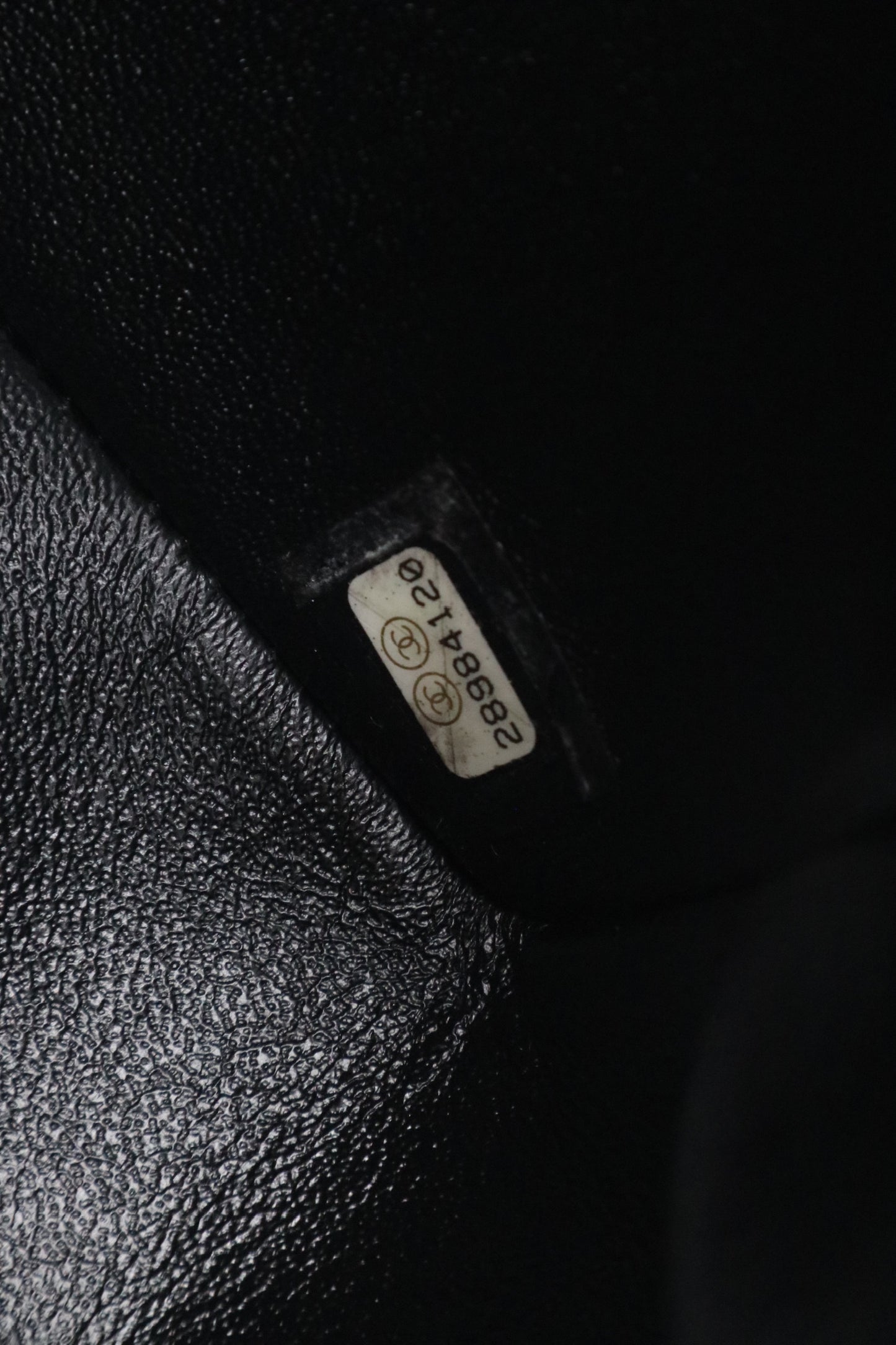 Chanel Mini CF 羊皮20cm 黑銀 / Rank SA 251113001
