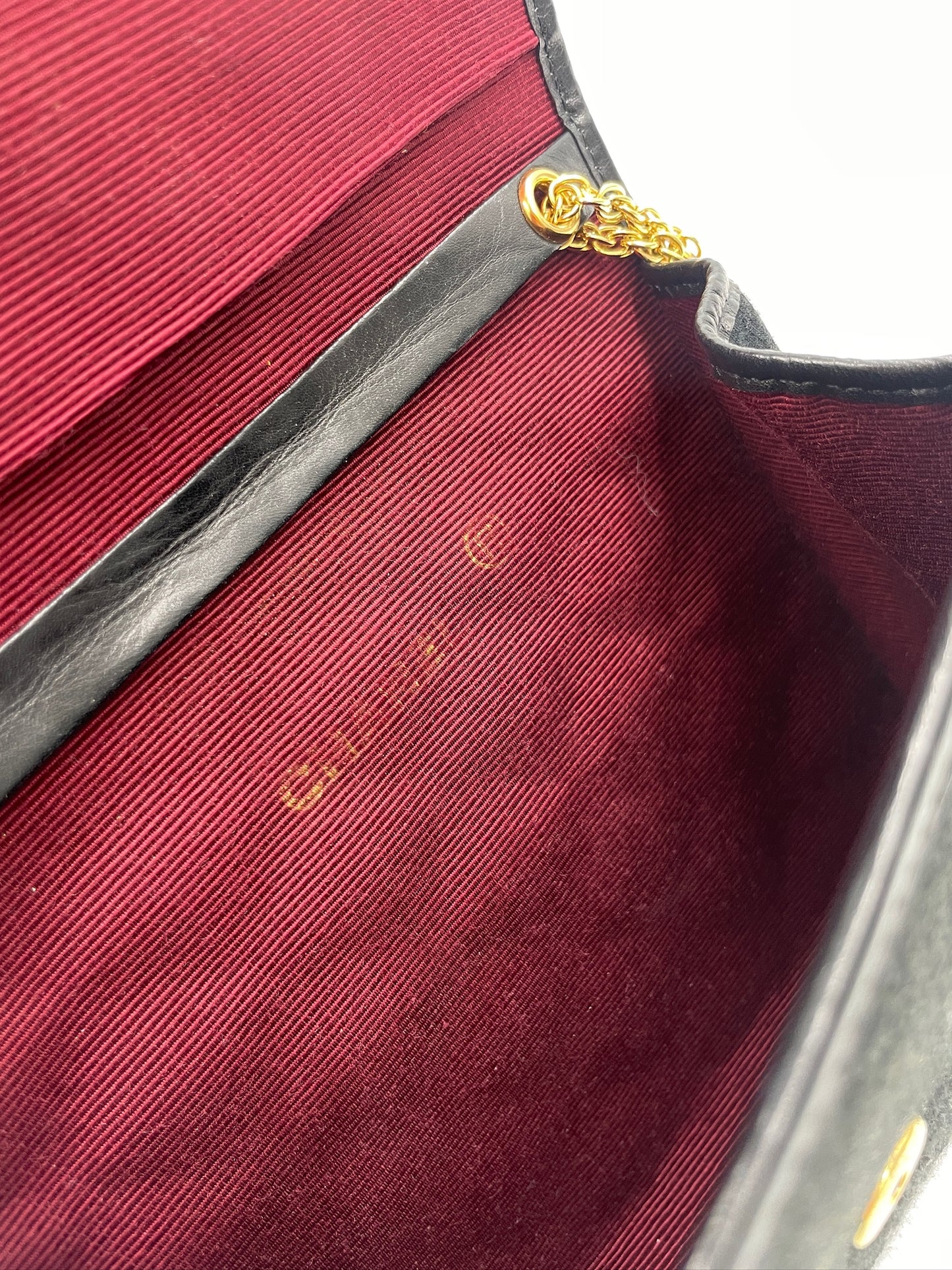 Chanel 布面鏈條小包 1986  / Rank AB V240411006