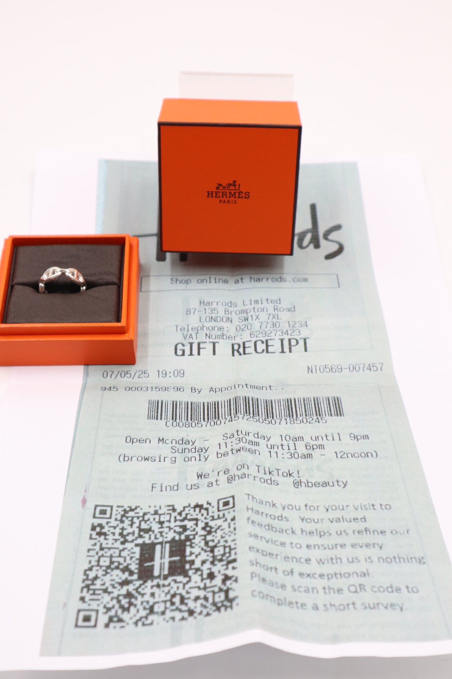 Hermes 戒指 豬鼻子 / Rank N 250811001 預購