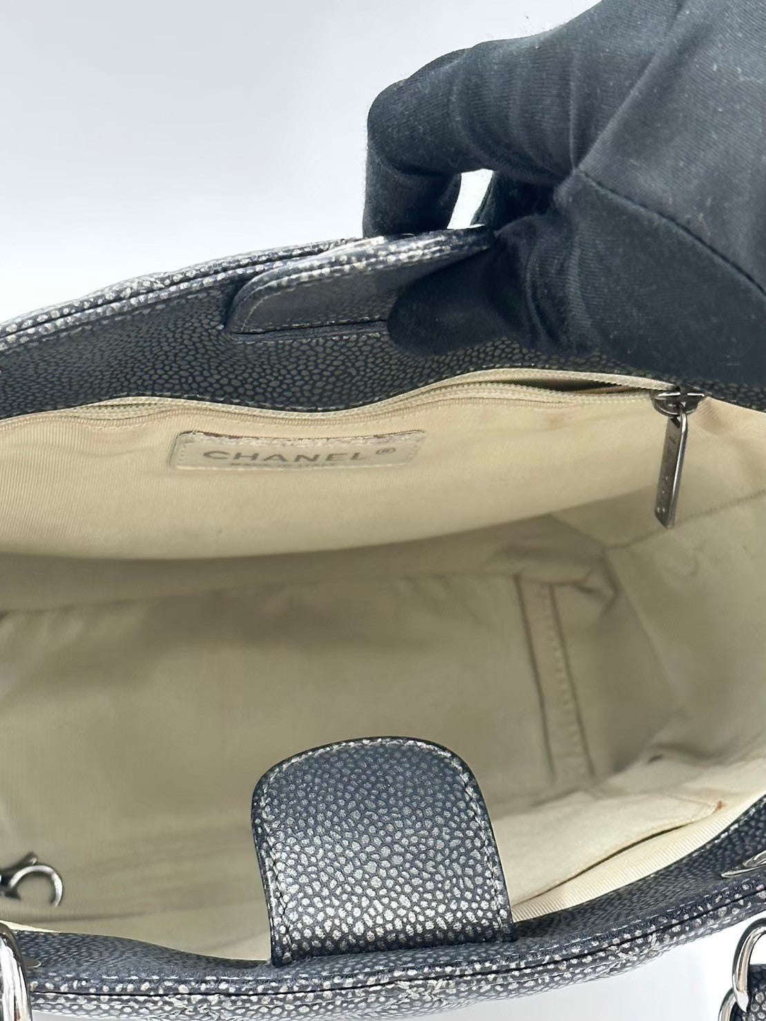 Chanel Gst Black Sliver / Rank AB