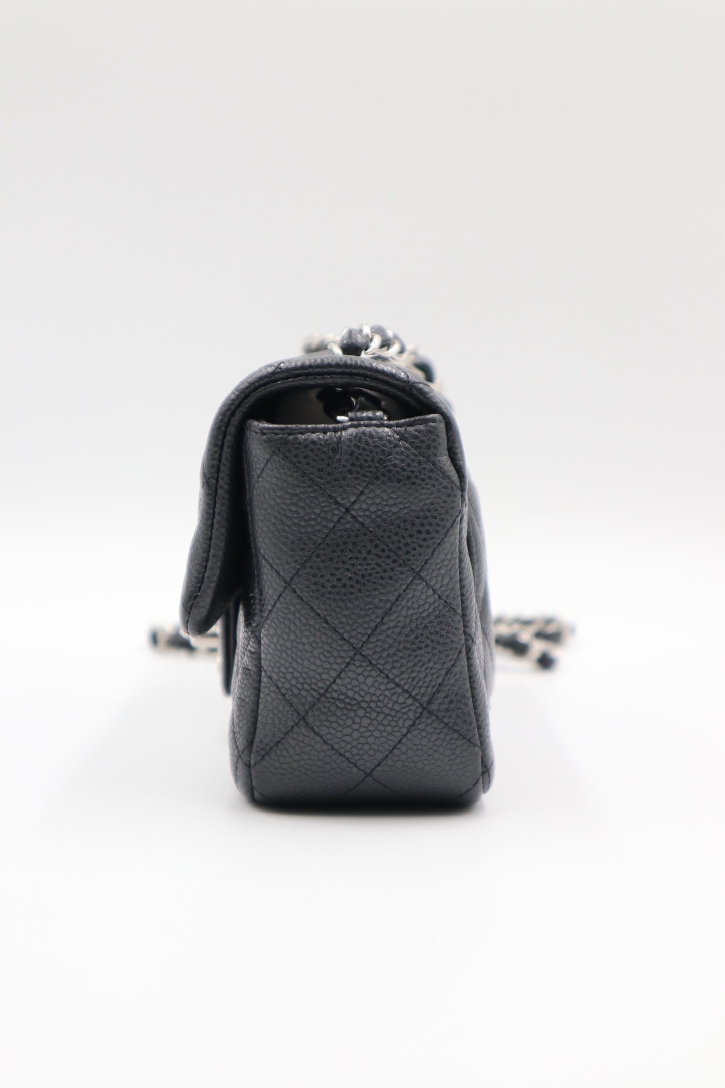 Chanel Mini cf 荔枝皮20cm小包/ Rank SA 25060101