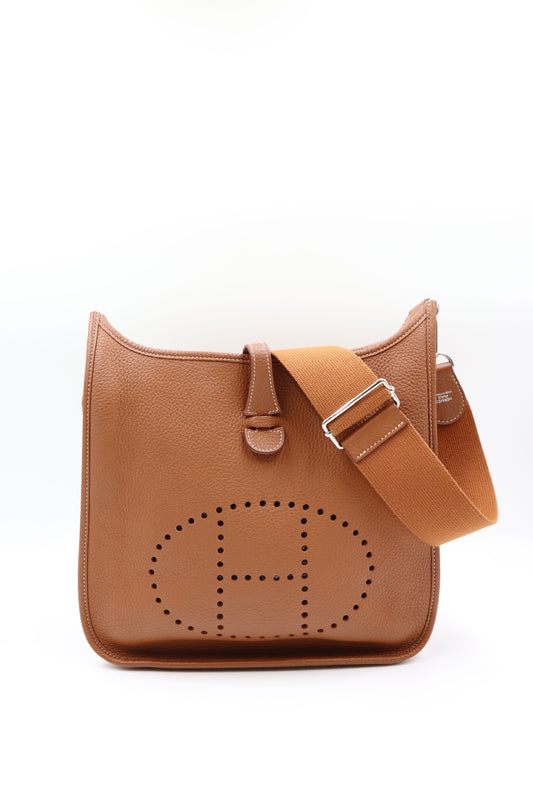 Hermes Mini Evelyne29 南瓜色 / Rank SA 251119008